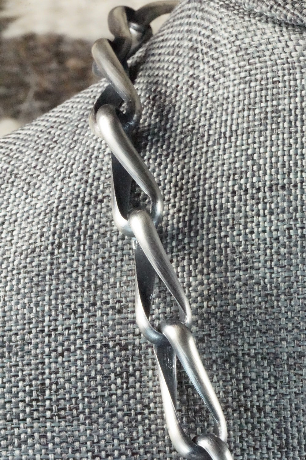 Sterling Silver Chain Necklace - Lawrence Yazzie