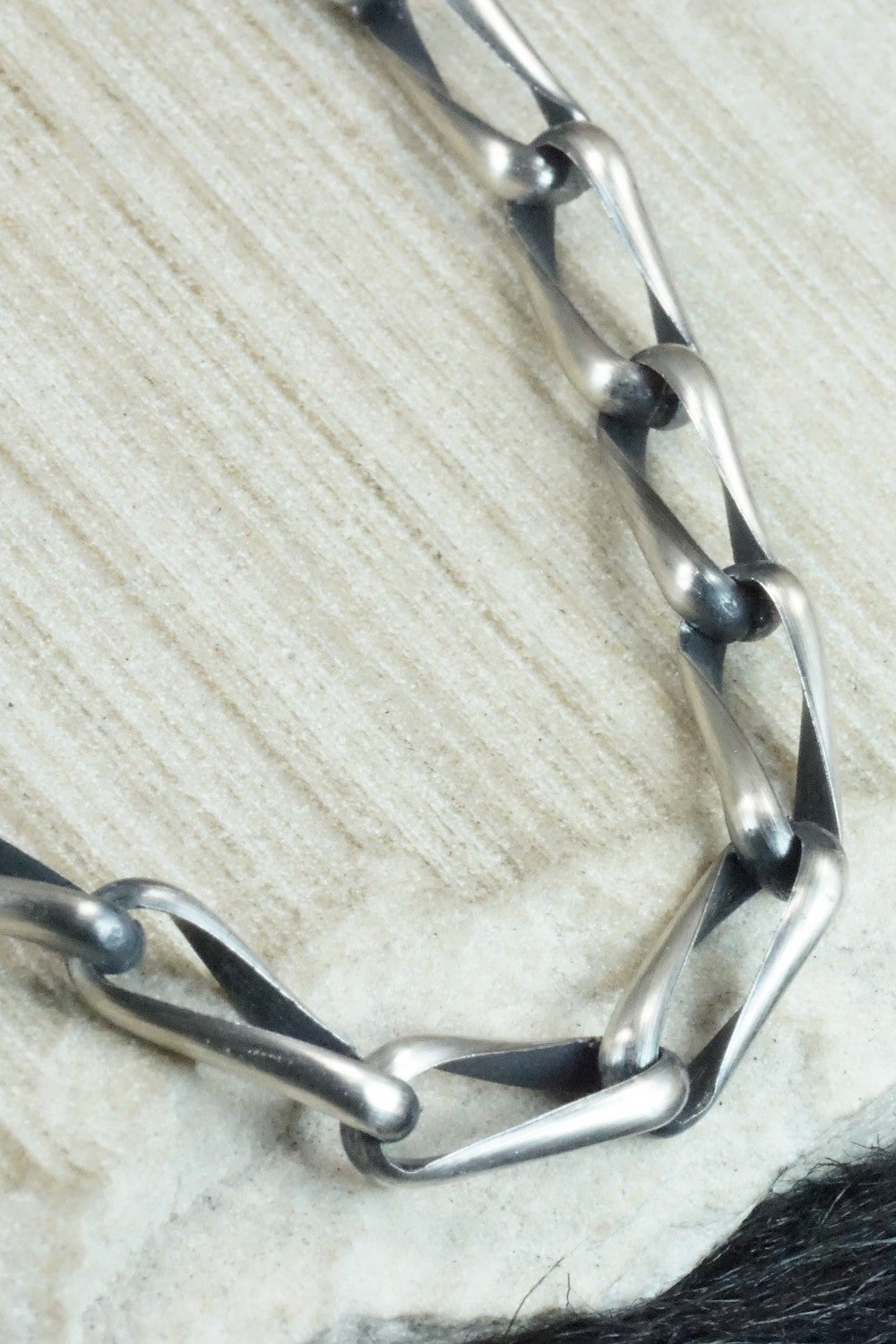 Sterling Silver Chain Necklace - Lawrence Yazzie