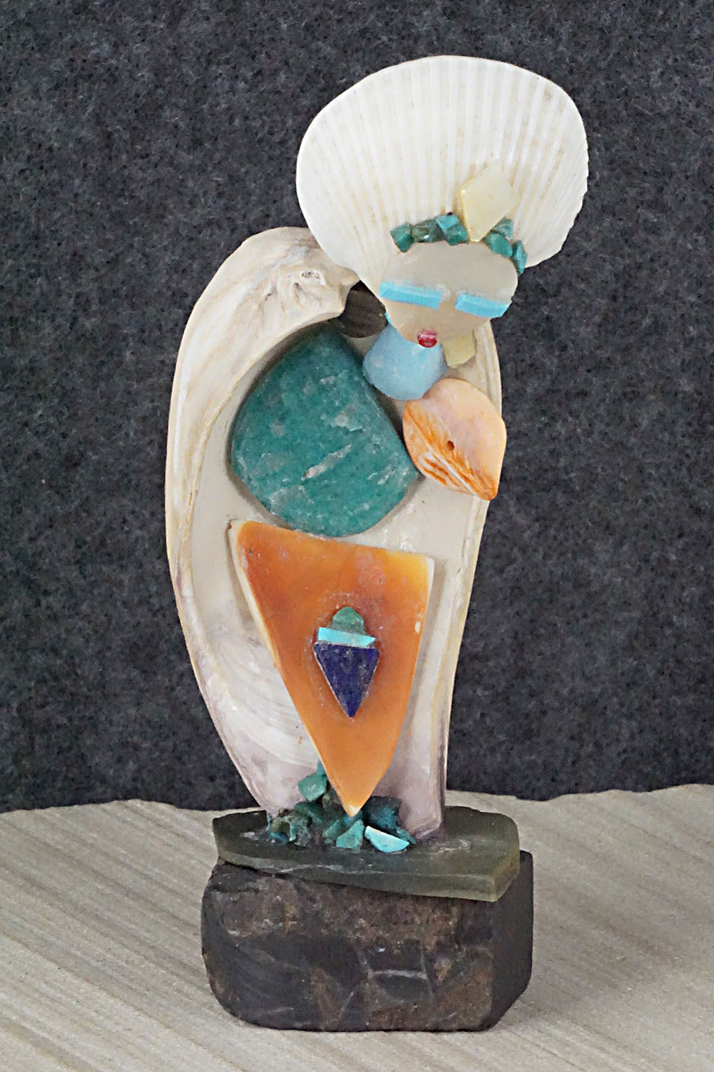 Corn Maiden Zuni Fetish Carving - Jon Quam