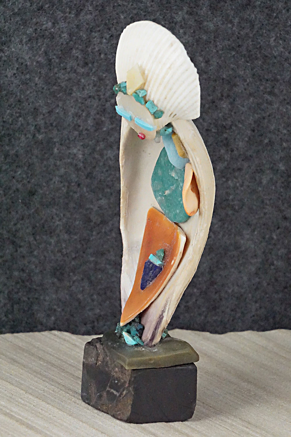 Corn Maiden Zuni Fetish Carving - Jon Quam