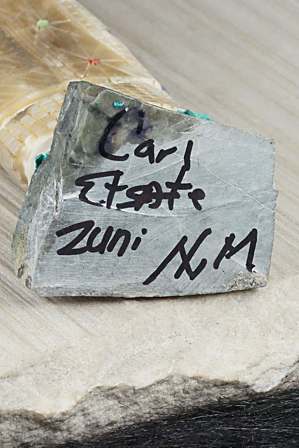Corn Maiden Zuni Fetish Carving - Carl Etsate