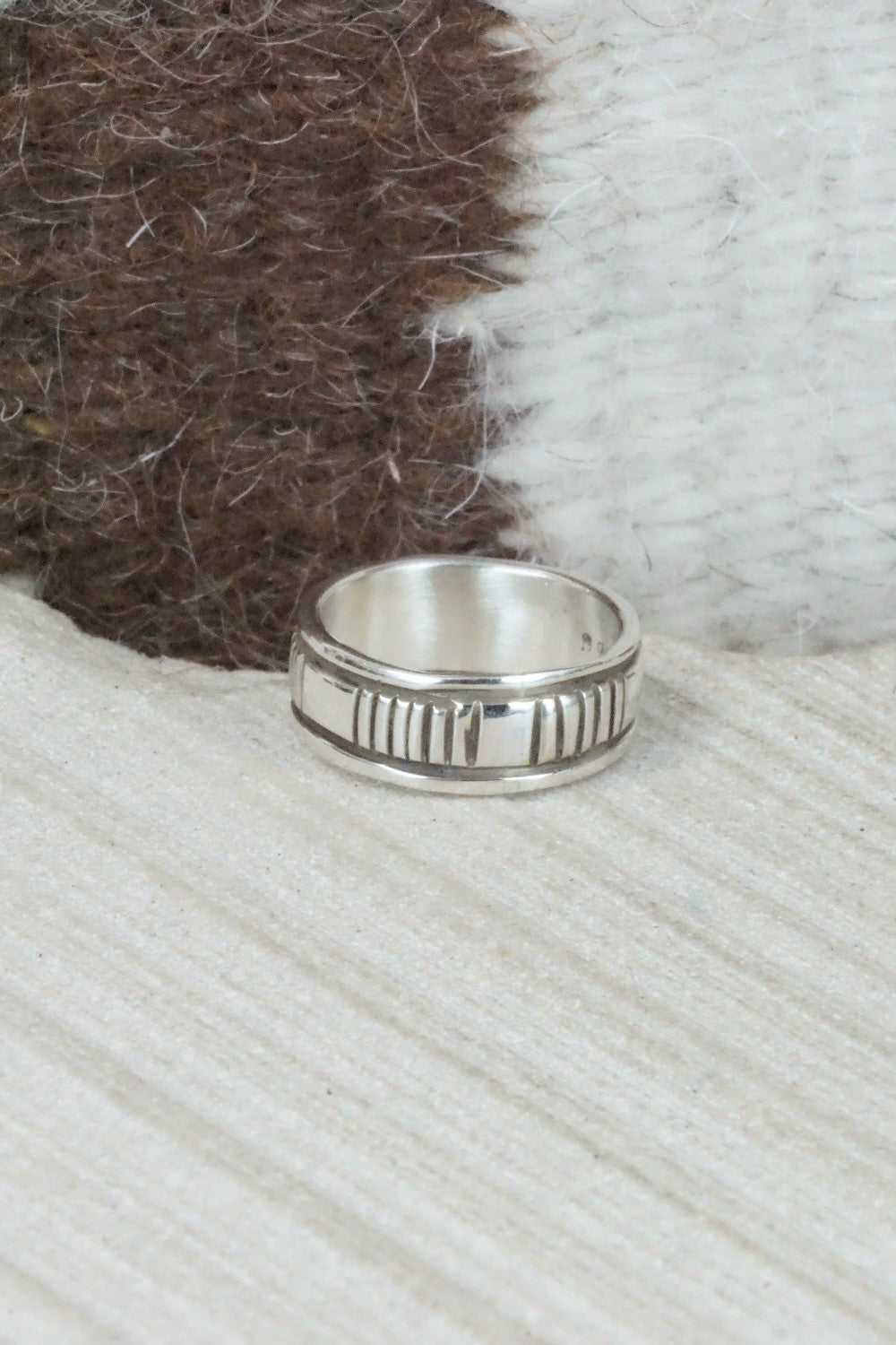 Sterling Silver Ring - Bruce Morgan - Size 4.75