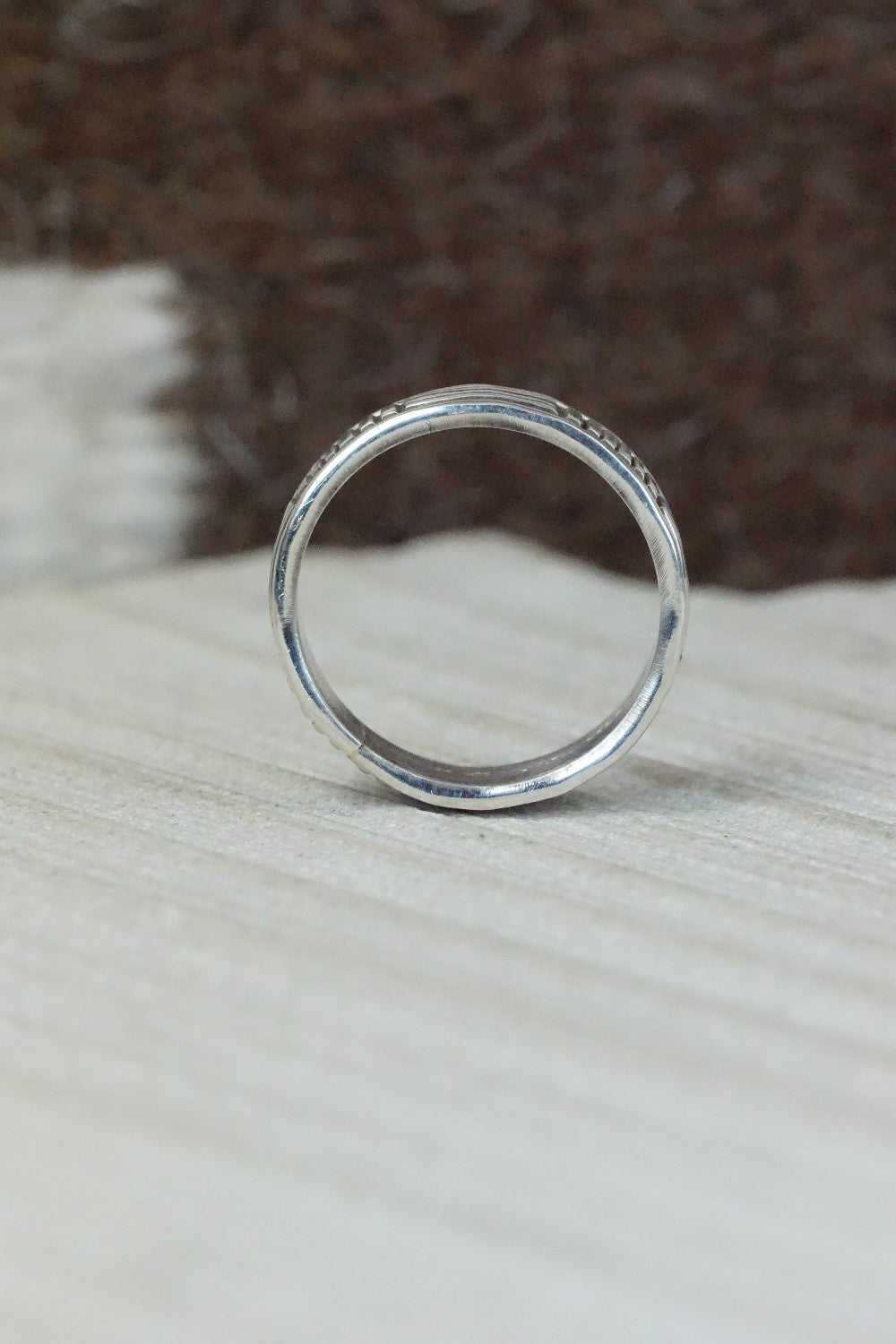 Sterling Silver Ring - Bruce Morgan - Size 7.75