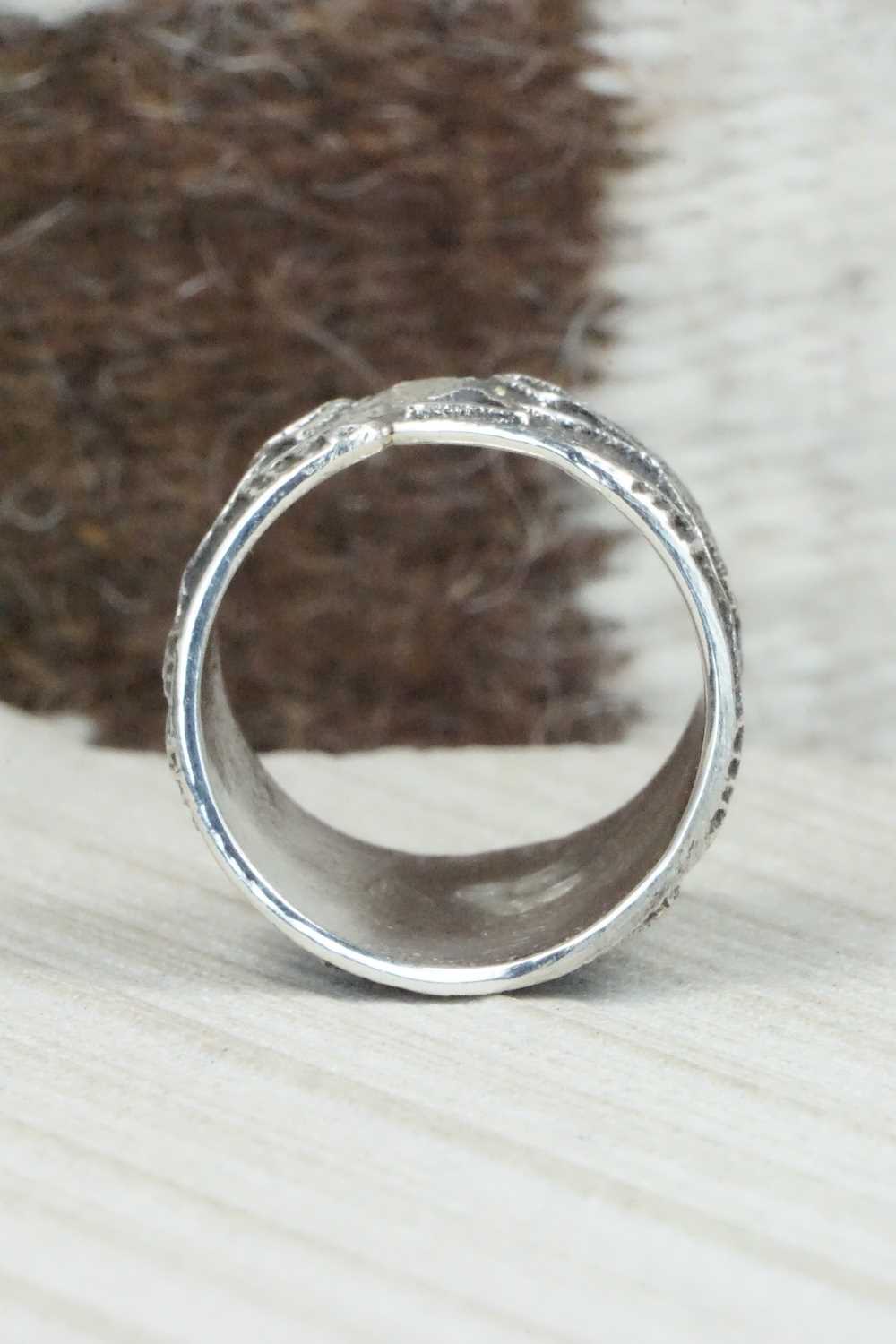 Sterling Silver Ring - Delbert Arviso - Size 12.5