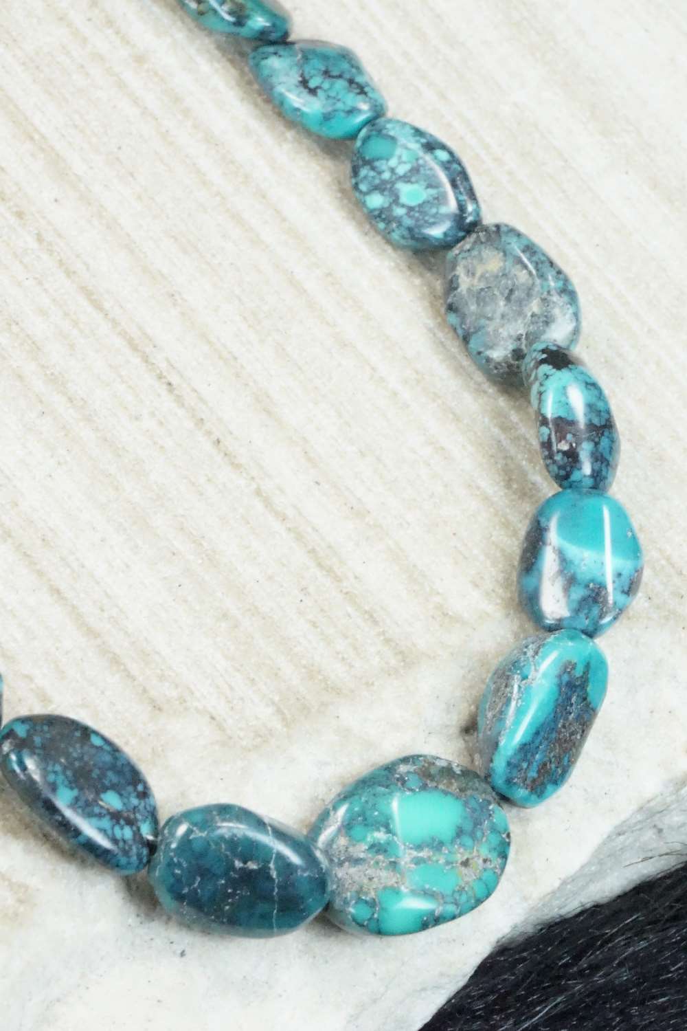 Turquoise & Sterling Silver Necklace - Doreen Jake