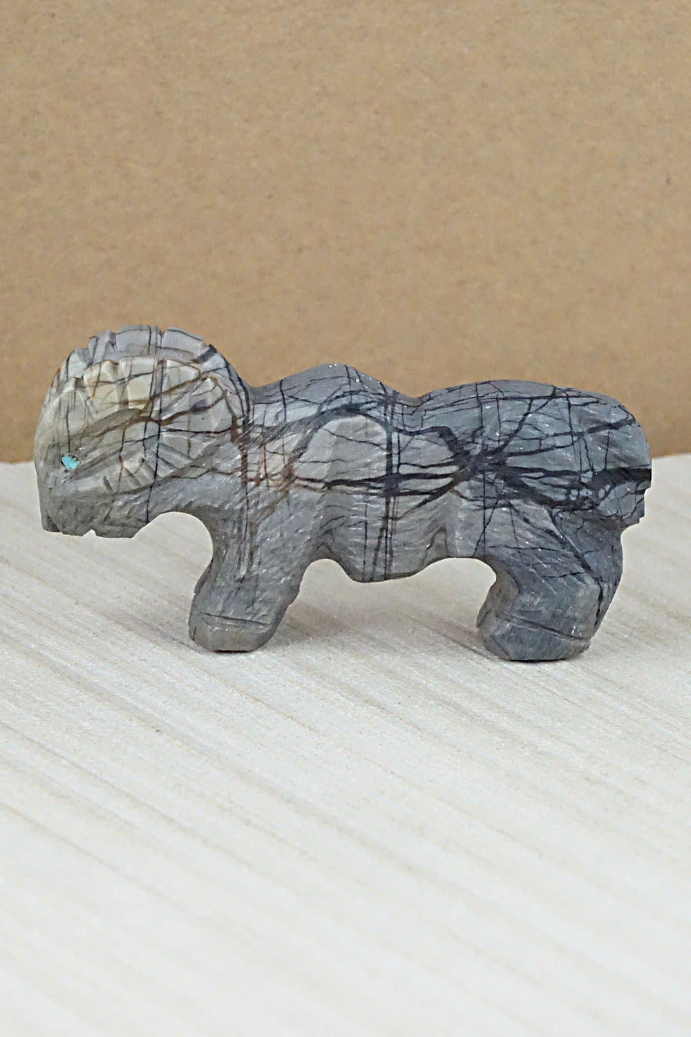 Ram Zuni Fetish Carving - Tony Mackel