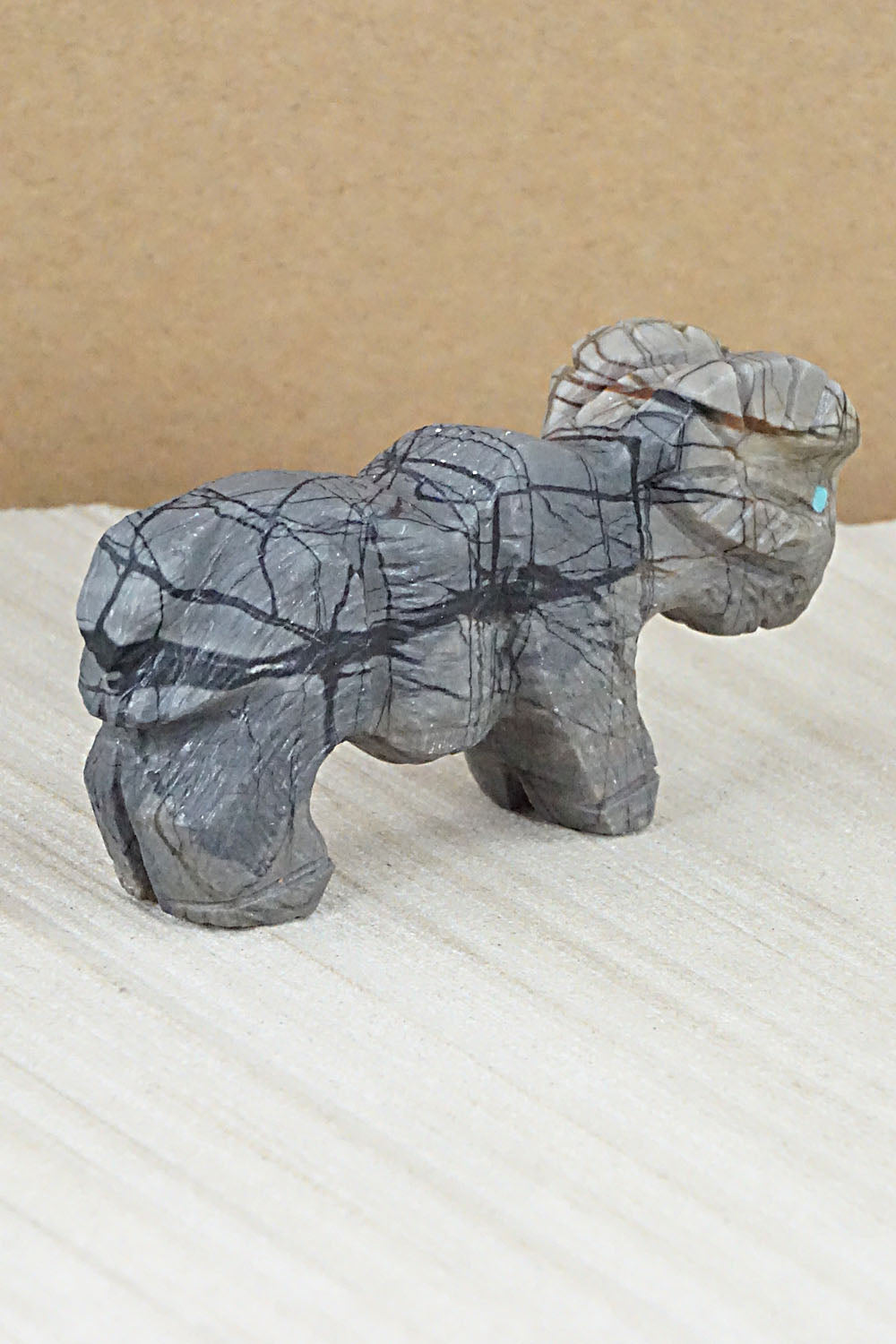 Ram Zuni Fetish Carving - Tony Mackel