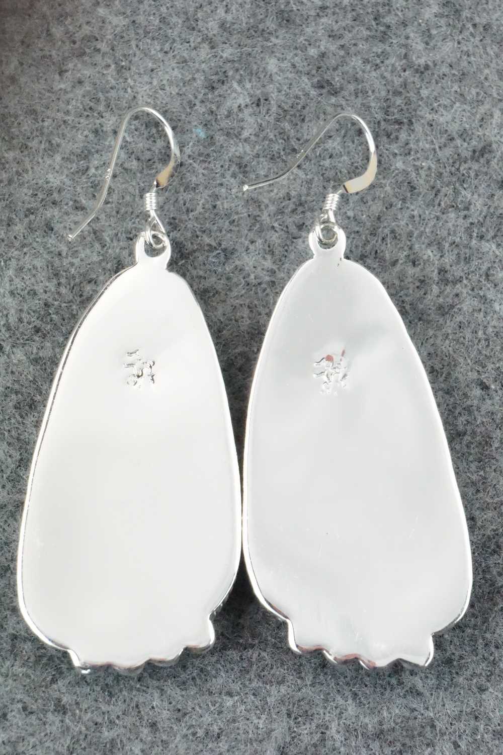 Turquoise & Sterling Silver Earrings - Sharon McCarthy
