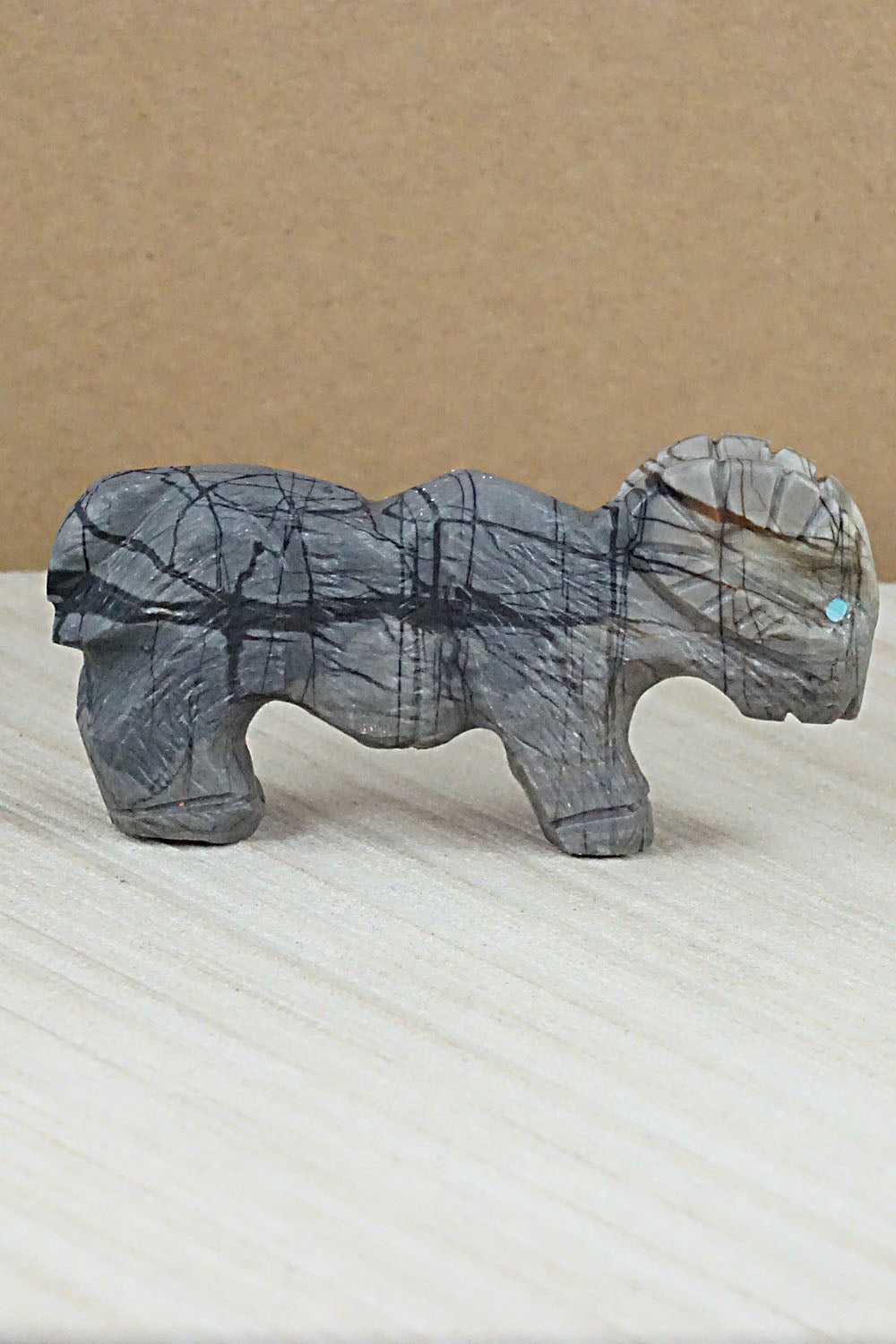 Ram Zuni Fetish Carving - Tony Mackel