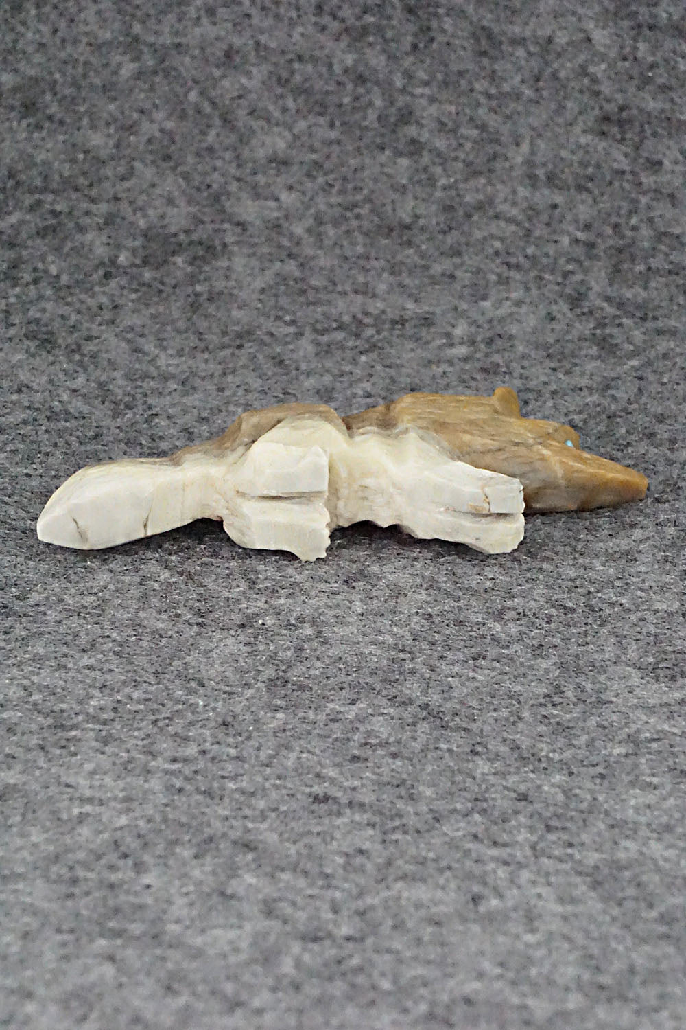 Wolf Zuni Fetish Carving - Tony Mackel