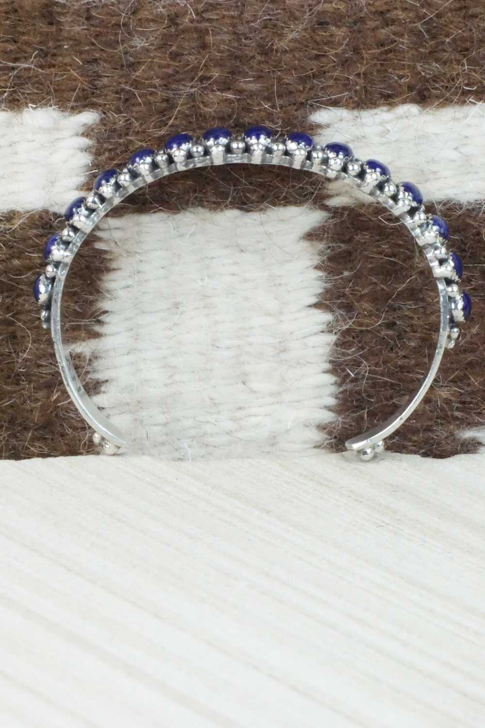 Lapis & Sterling Silver Bracelet - Navajo