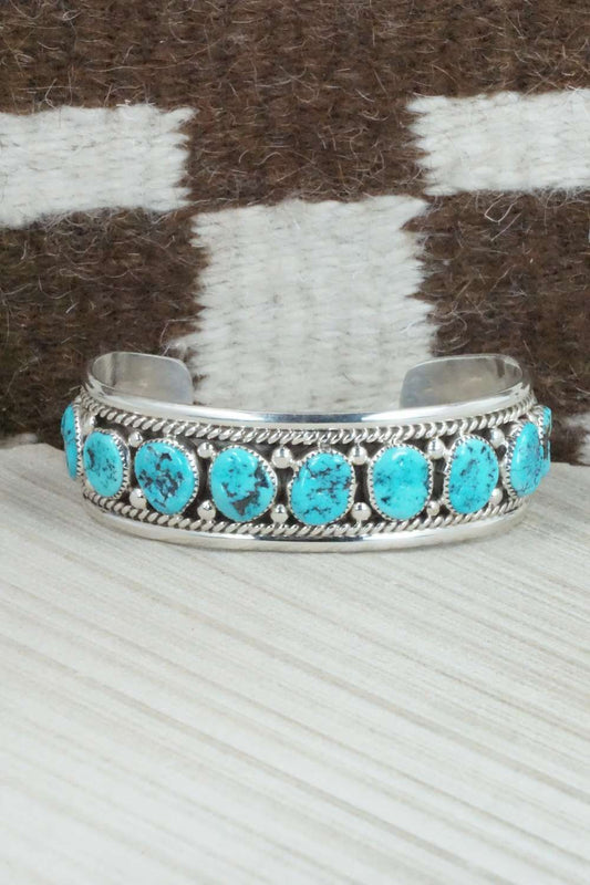Turquoise & Sterling Silver Bracelet - Anthony Brown