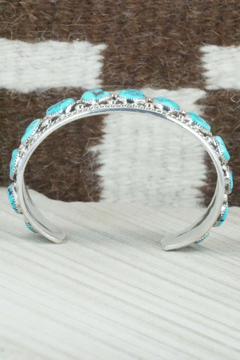 Turquoise & Sterling Silver Bracelet - Anthony Brown