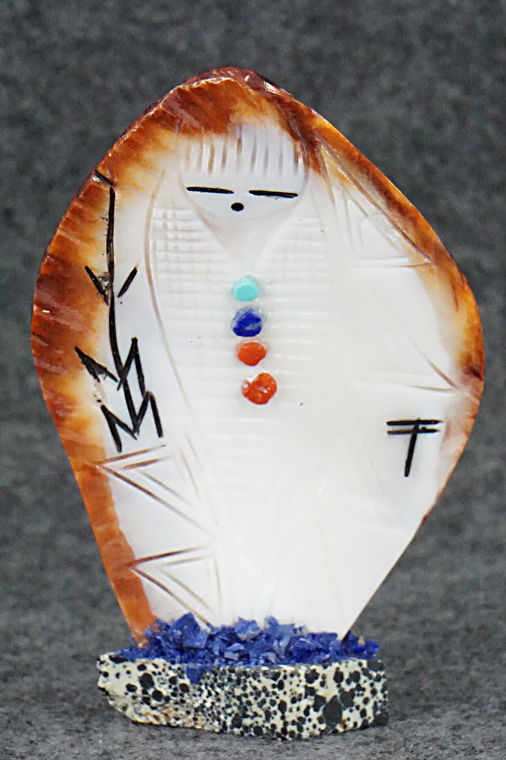 Corn Maiden Zuni Fetish Carving - Gloria Chattin