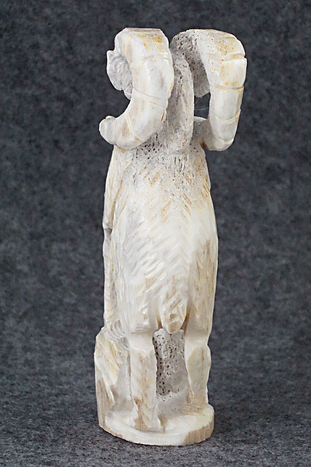 Big Horn Sheep Zuni Fetish Carving - Jerrold Lahaleon
