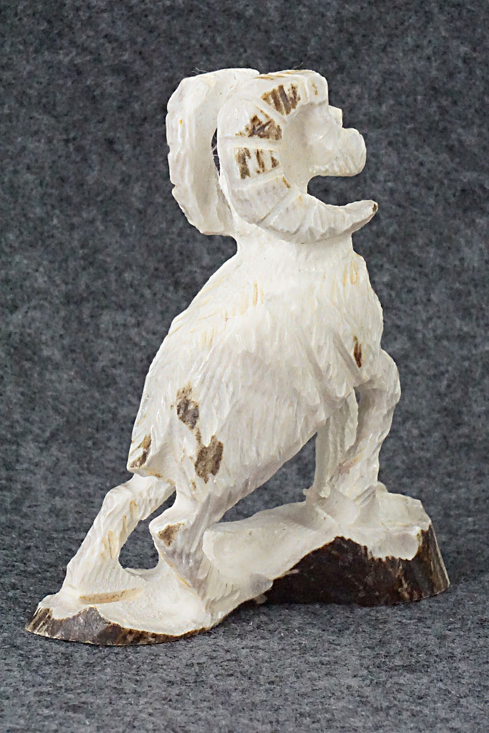 Big Horn Sheep Zuni Fetish Carving - Jerrold Lahaleon