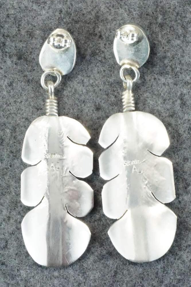 Turquoise & Sterling Silver Earrings - Aaron Davis
