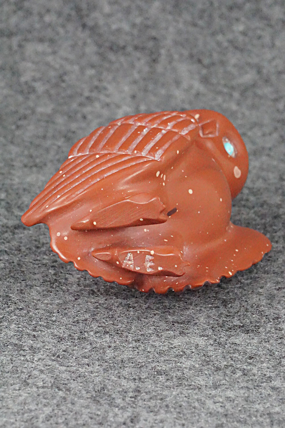 Owl Zuni Fetish Carving - Albert Eustace
