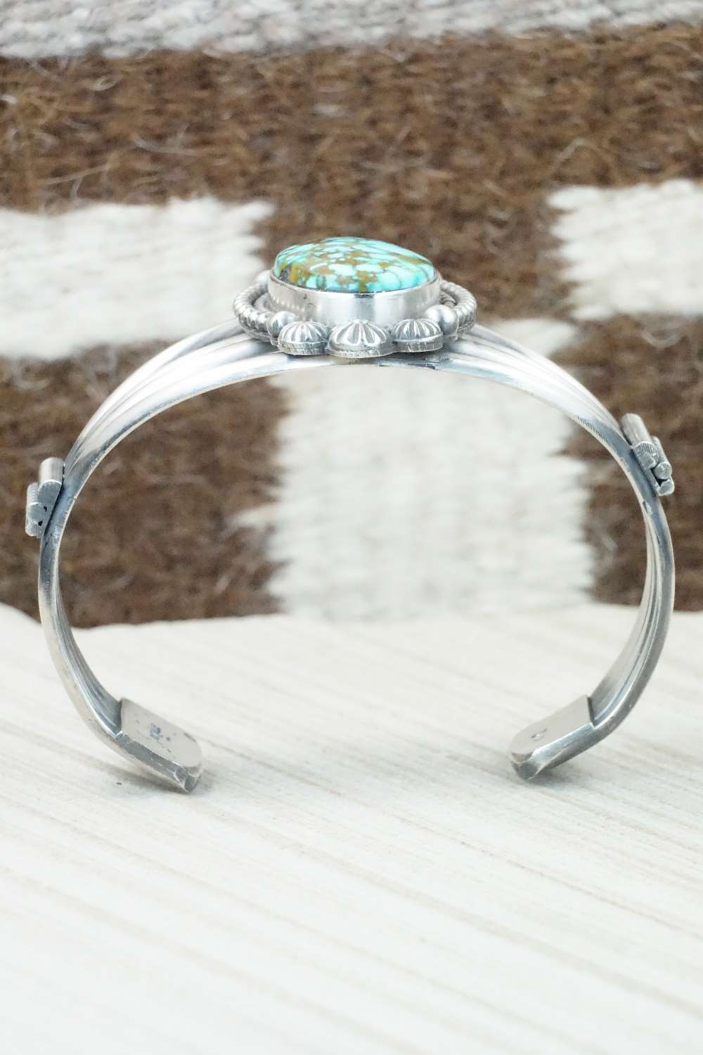 Turquoise & Sterling Silver Bracelet - Michael Calladitto