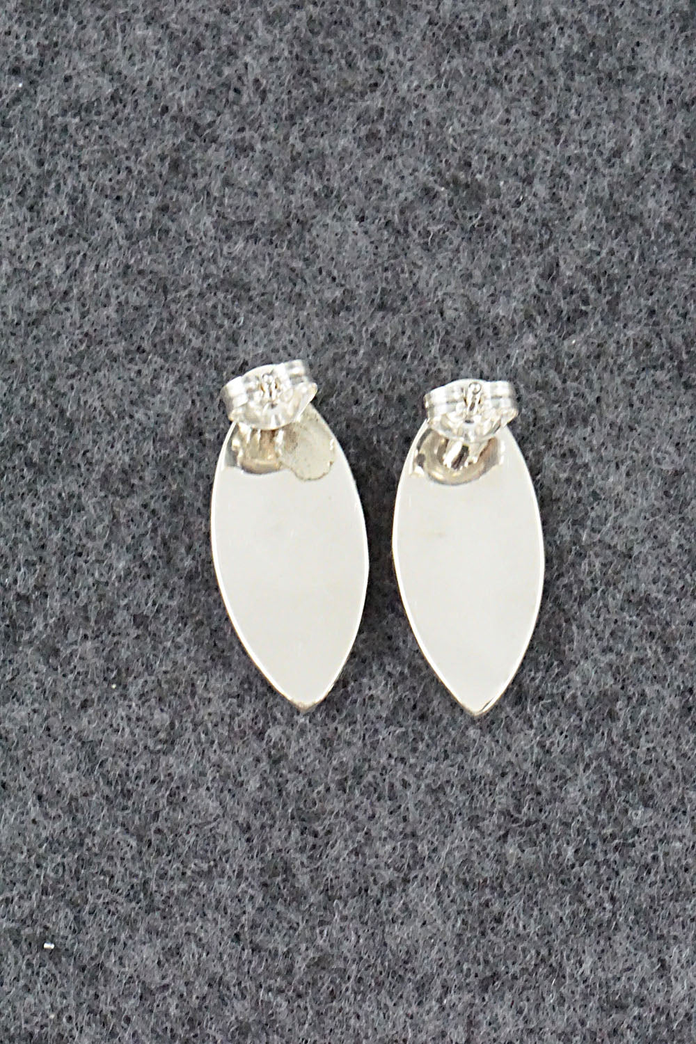 Turquoise & Sterling Silver Earrings - Orena Leekya