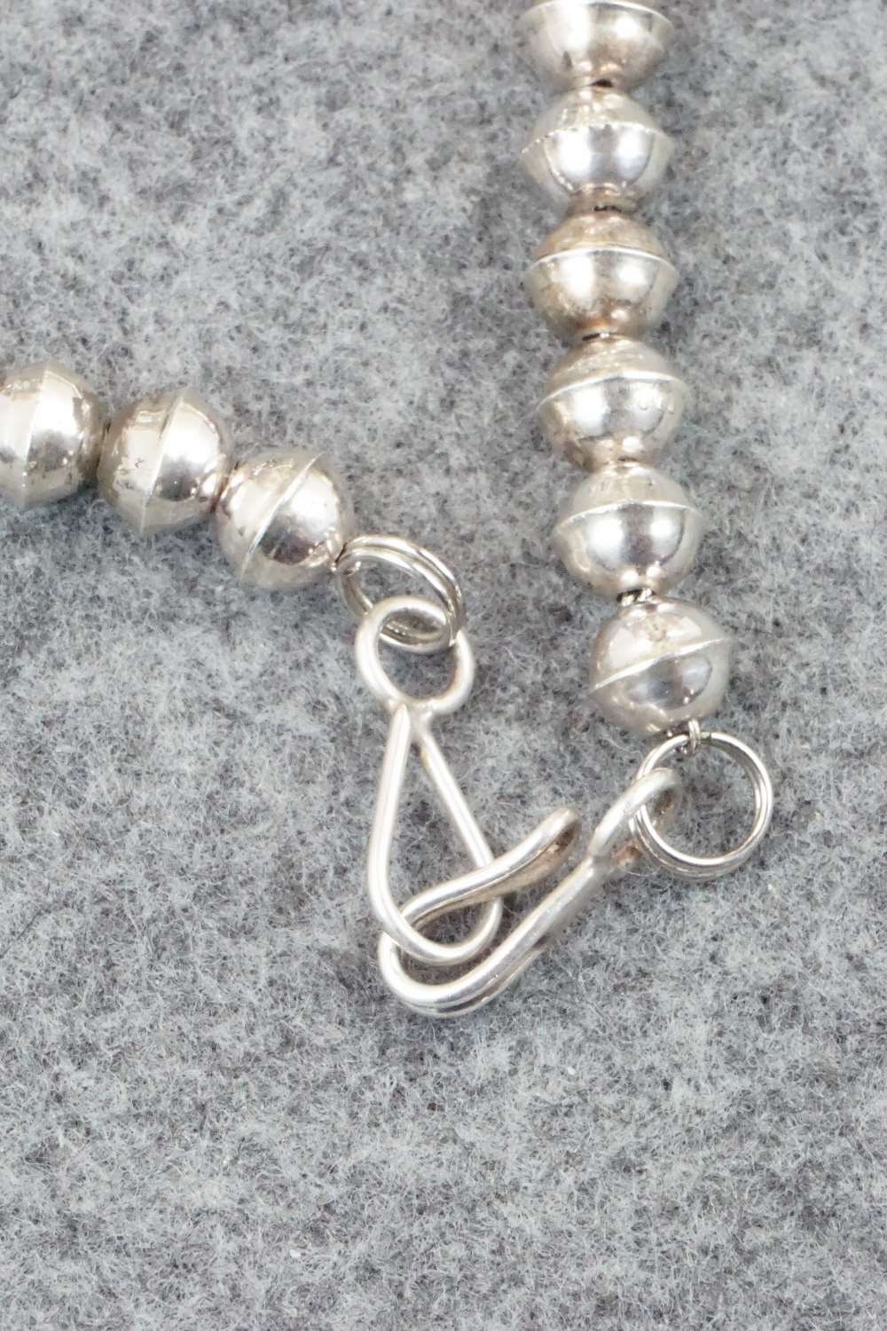 Turquoise & Sterling Silver Squash Blossom - Teddy Goodluck