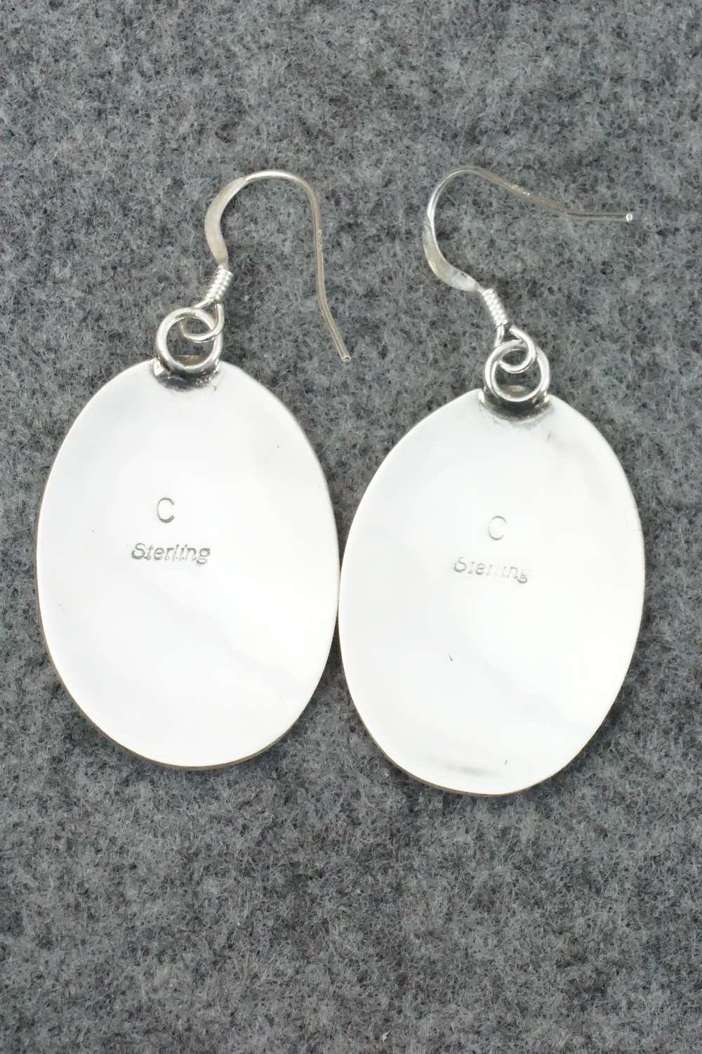 Sterling Silver Earrings - Charlie Yazzie