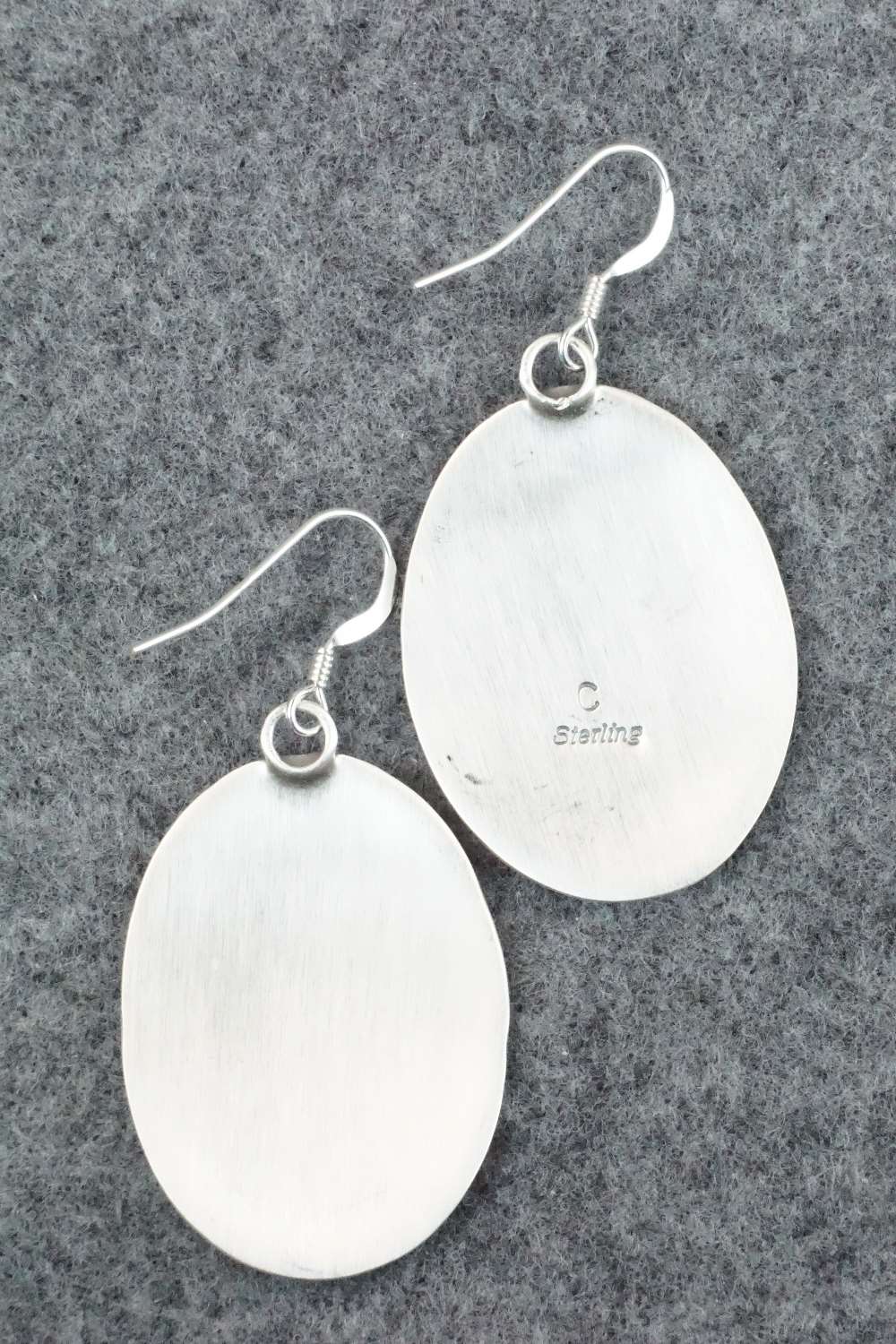 Sterling Silver Earrings - Charlie Yazzie