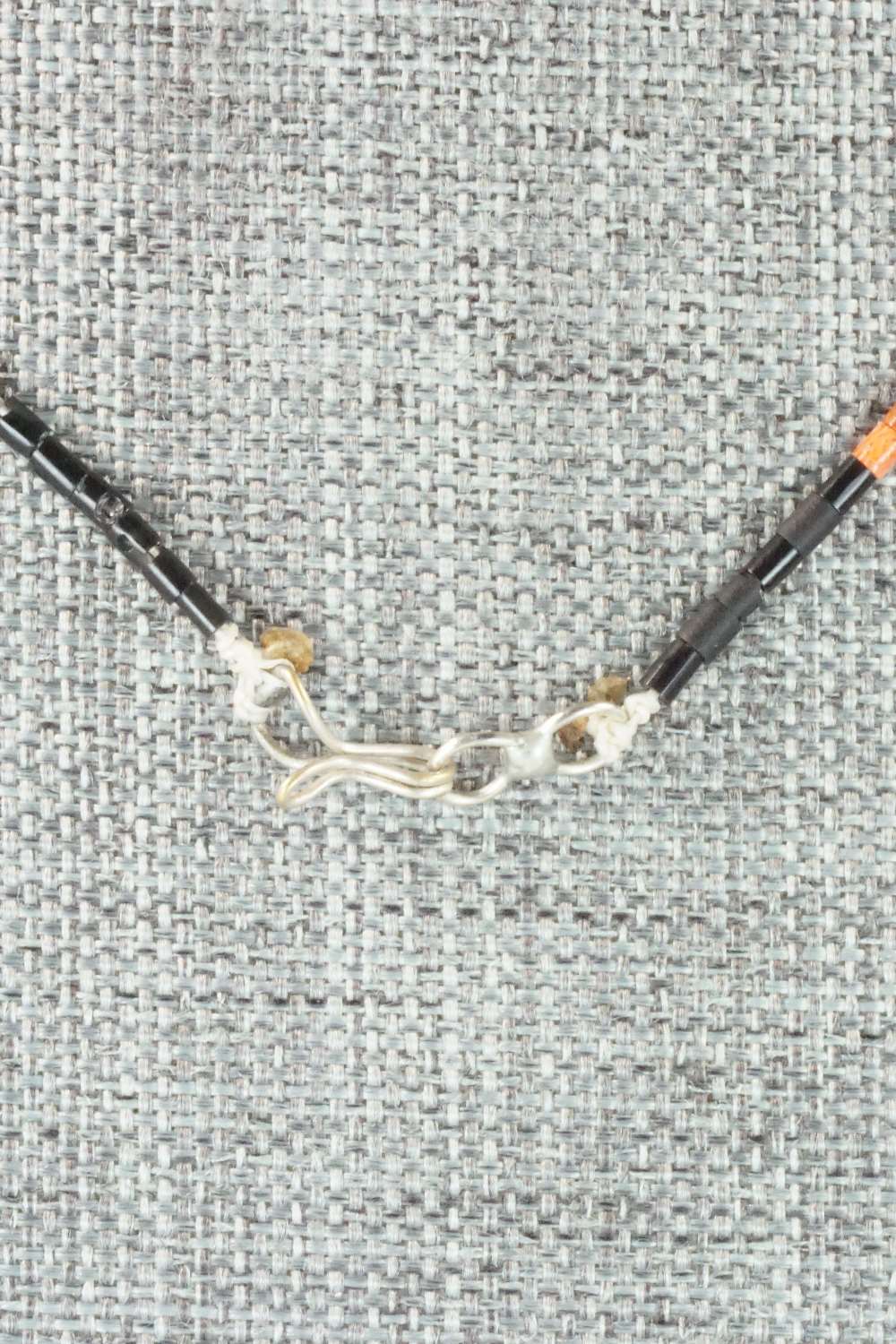 Turquoise, Coral and Shell Necklace - Frank Ortiz