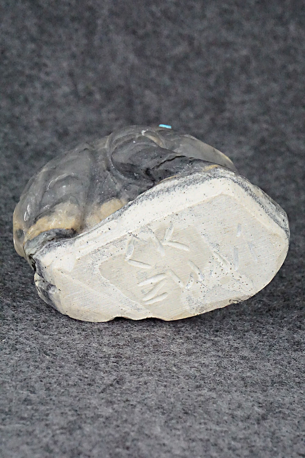 Frog Zuni Fetish Carving - Carlton Kaamasee
