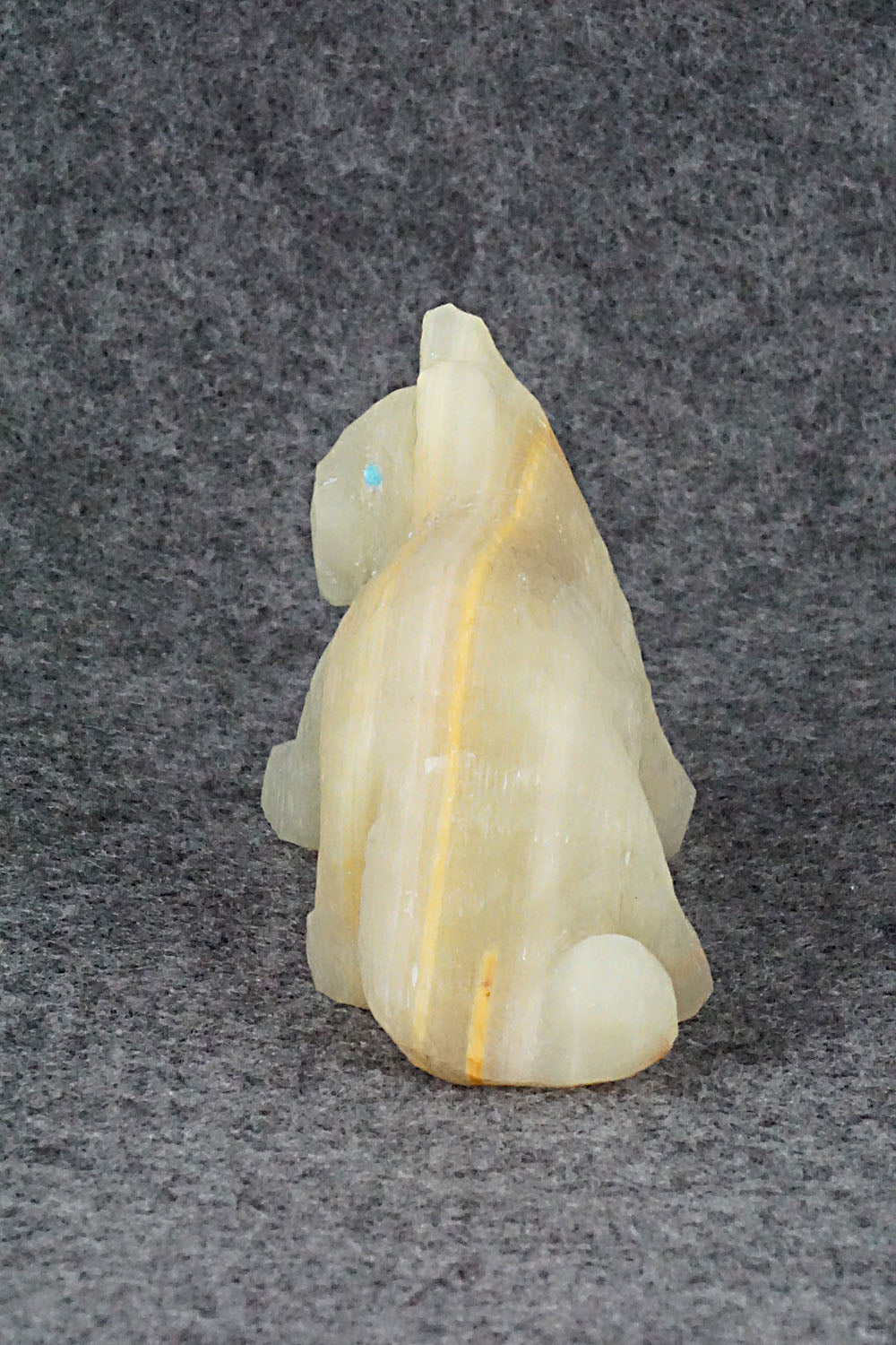 Mountain Lion Zuni Fetish Carving - Wilfred Cheama