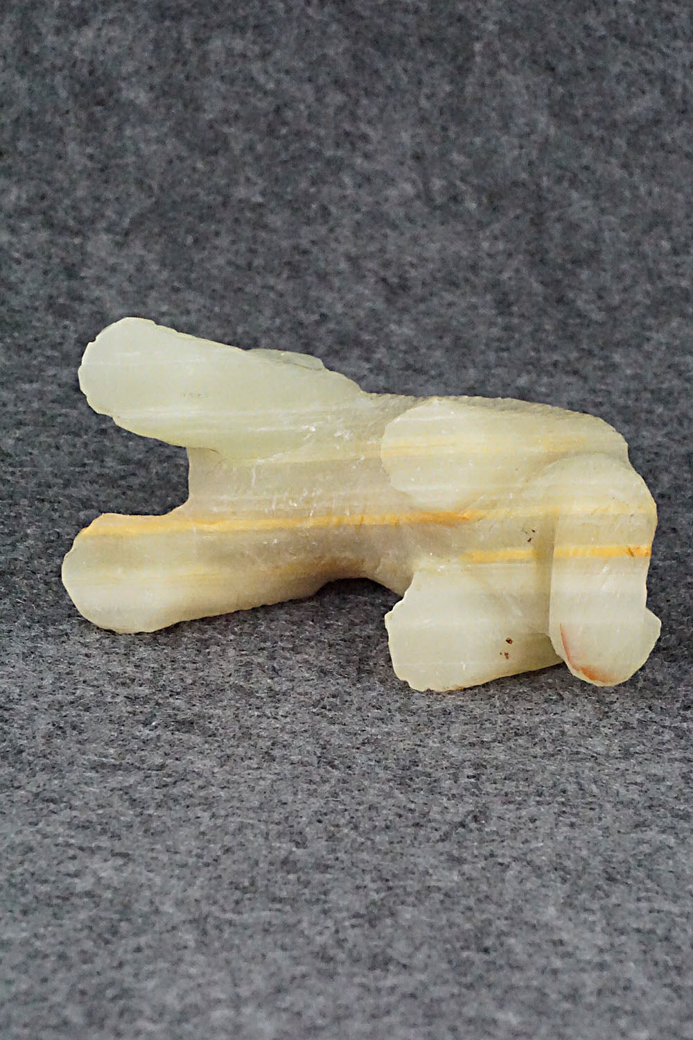 Mountain Lion Zuni Fetish Carving - Wilfred Cheama