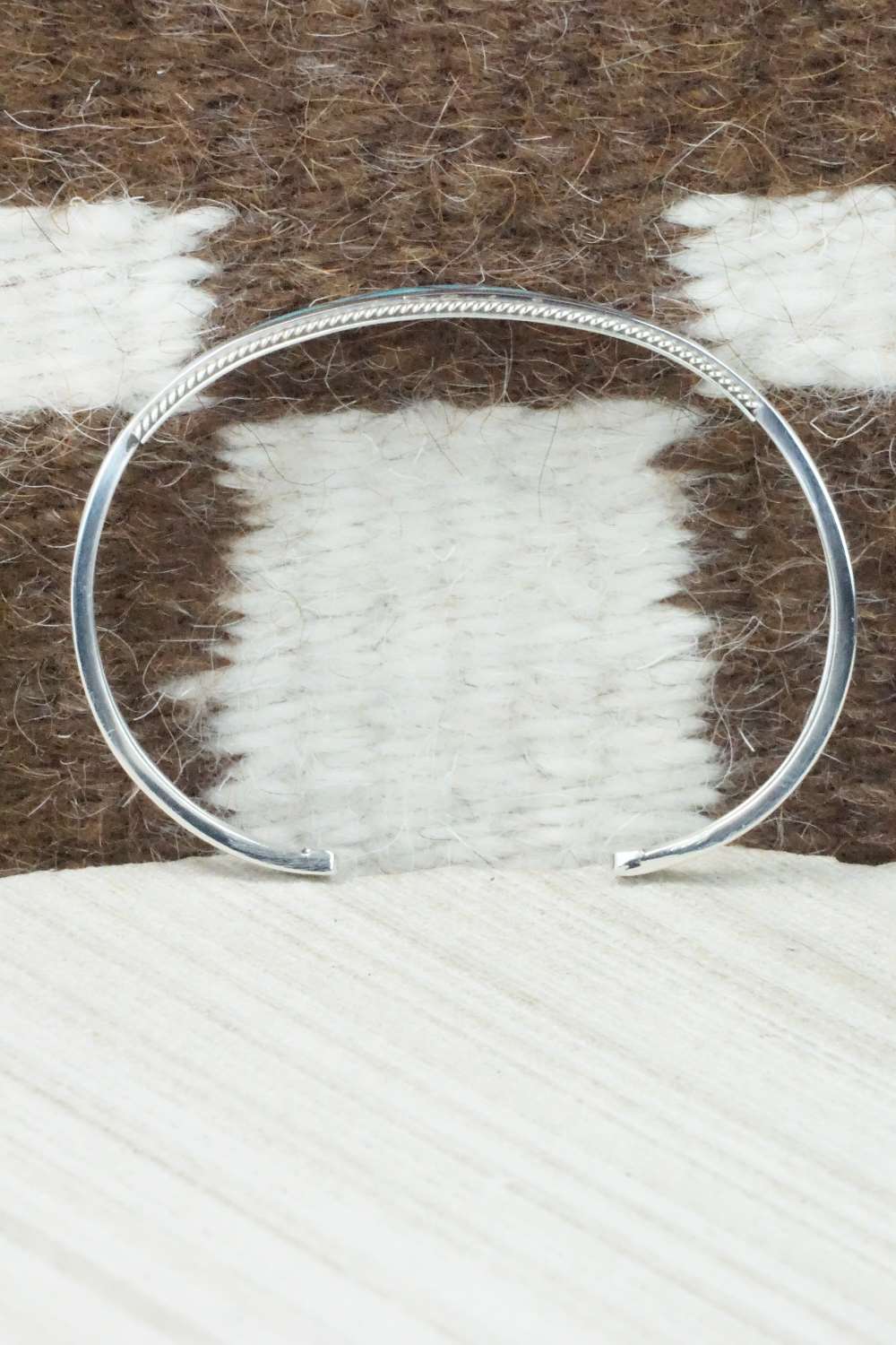 Turquoise & Sterling Silver Bracelet - Claudine Haloo