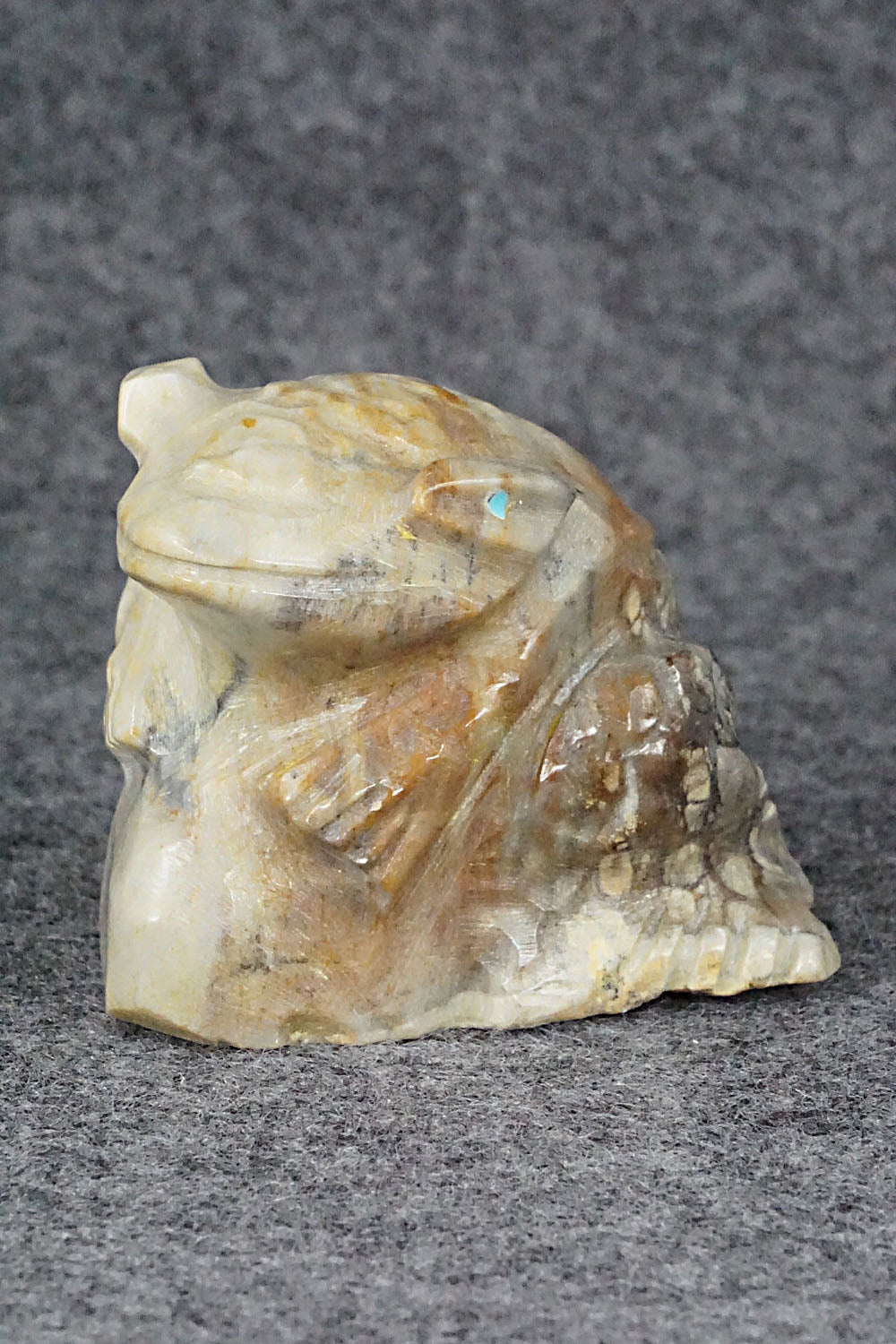 Frog Zuni Fetish Carving - Tony Mackel