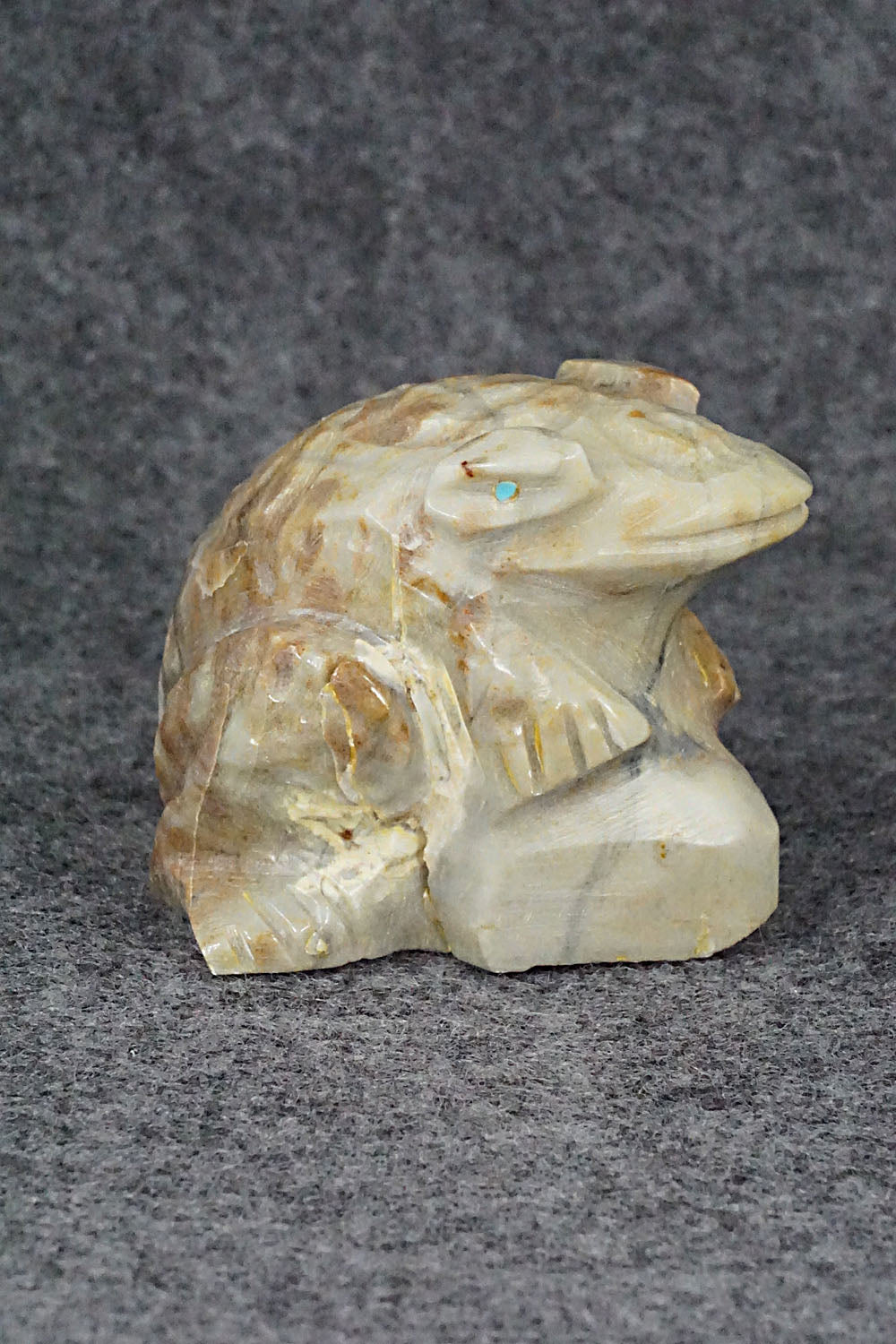 Frog Zuni Fetish Carving - Tony Mackel