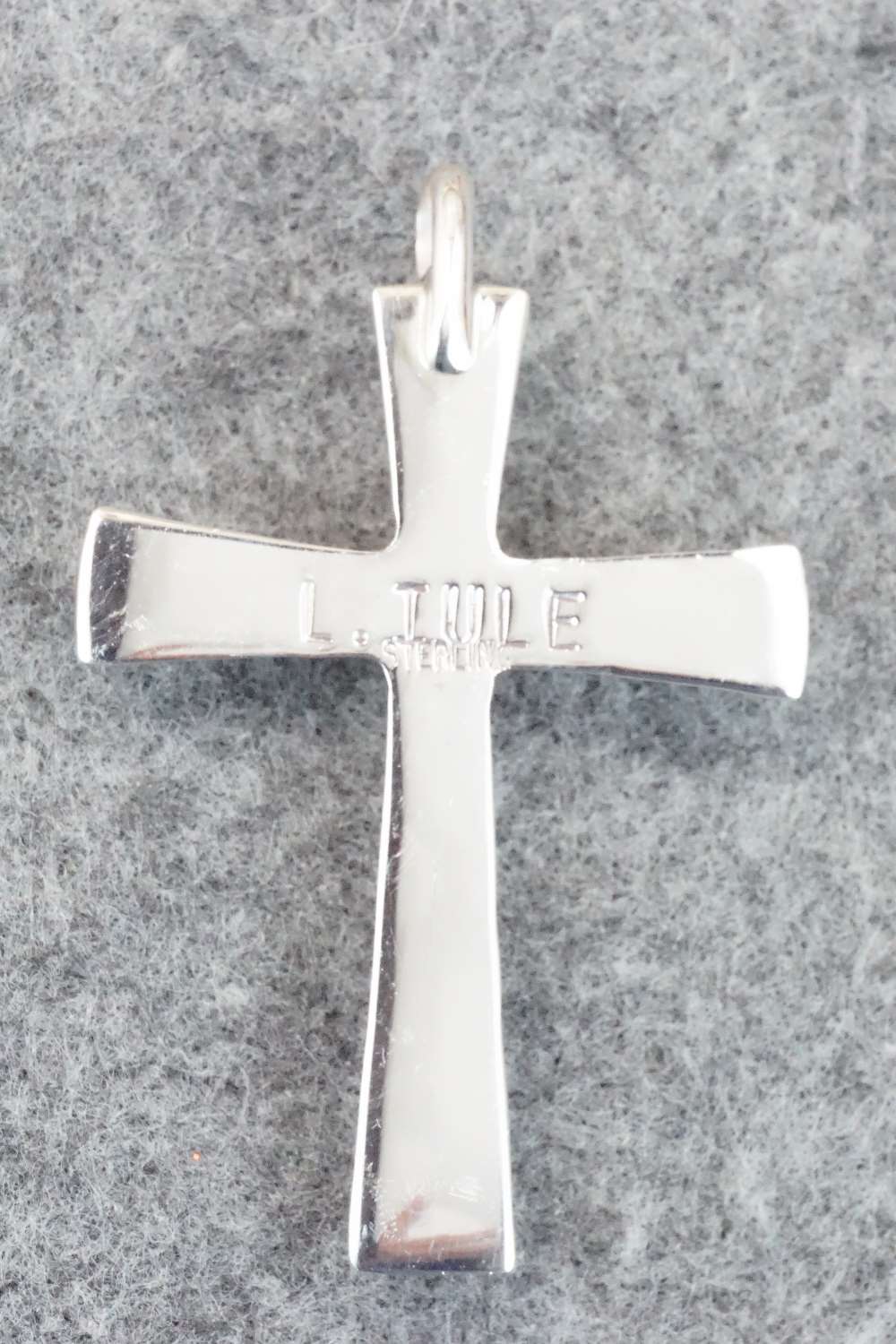 Turquoise & Sterling Silver Pendant - Brian Iule