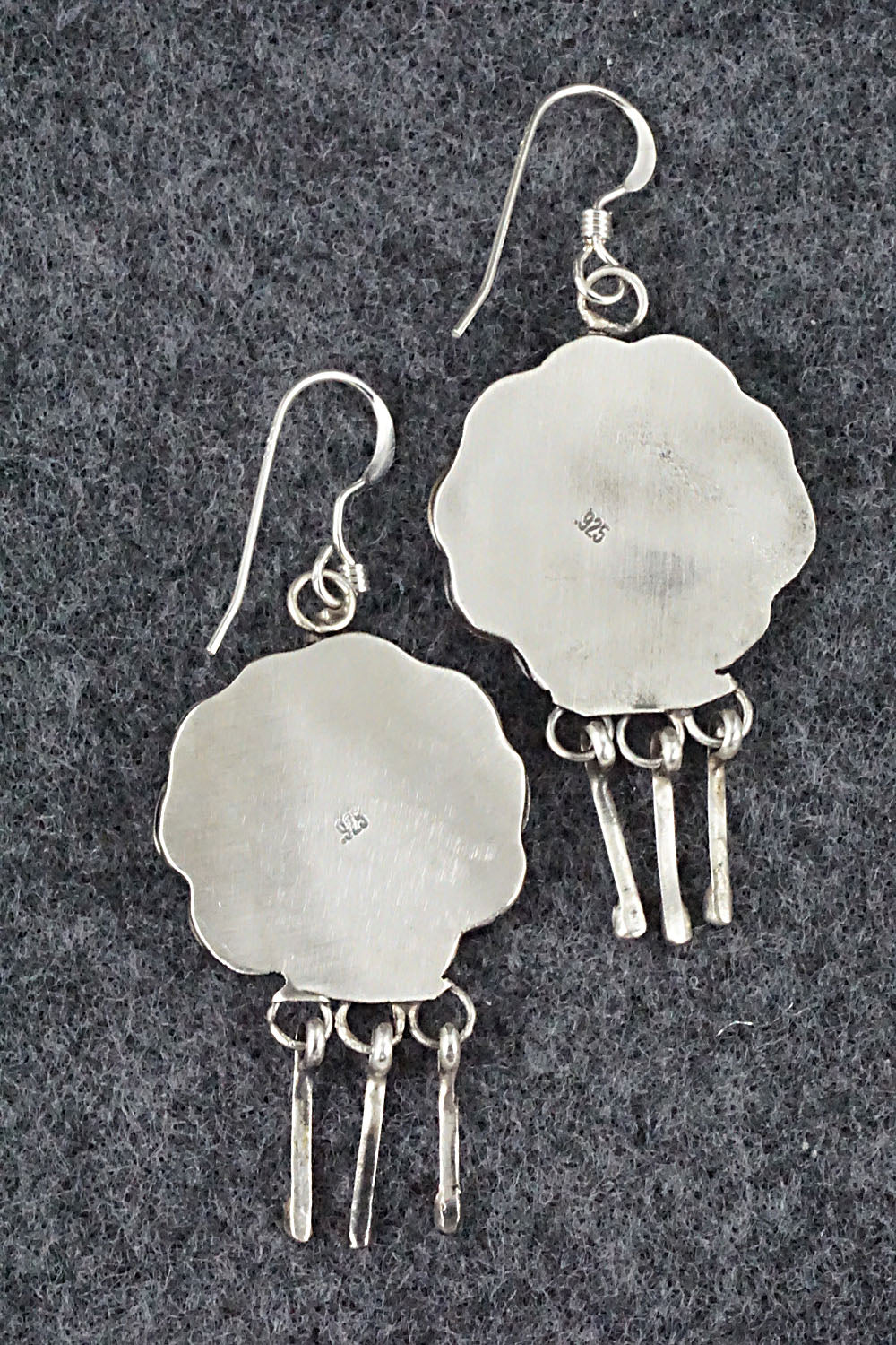 Turquoise & Sterling Silver Earrings - Diana Bellson