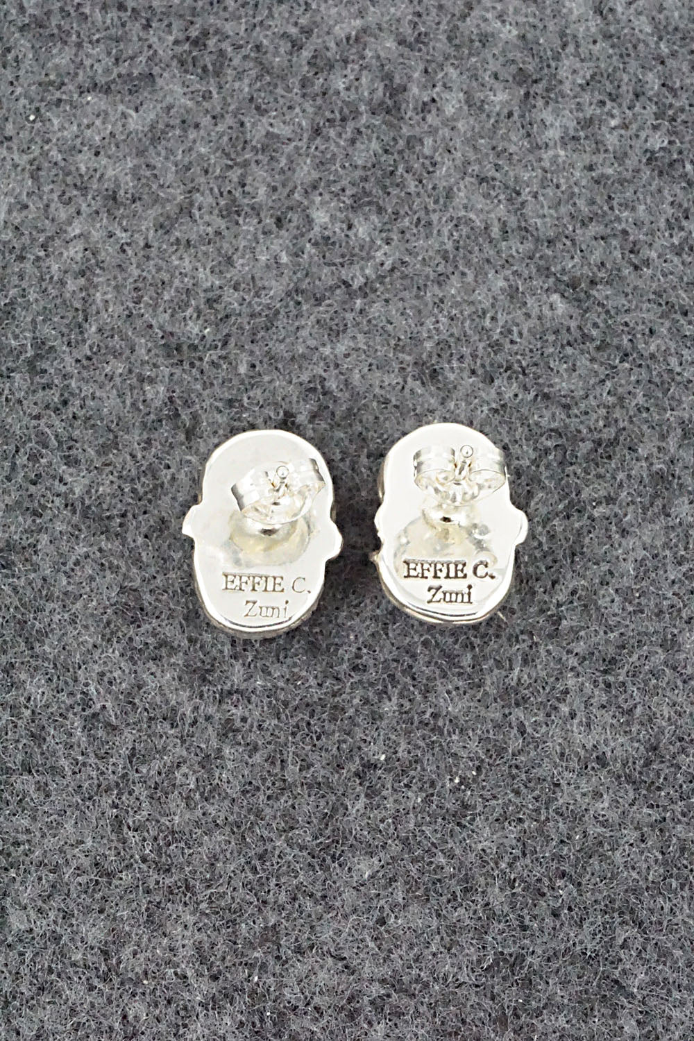 Turquoise & Sterling Silver Earrings - Joy Calavaza