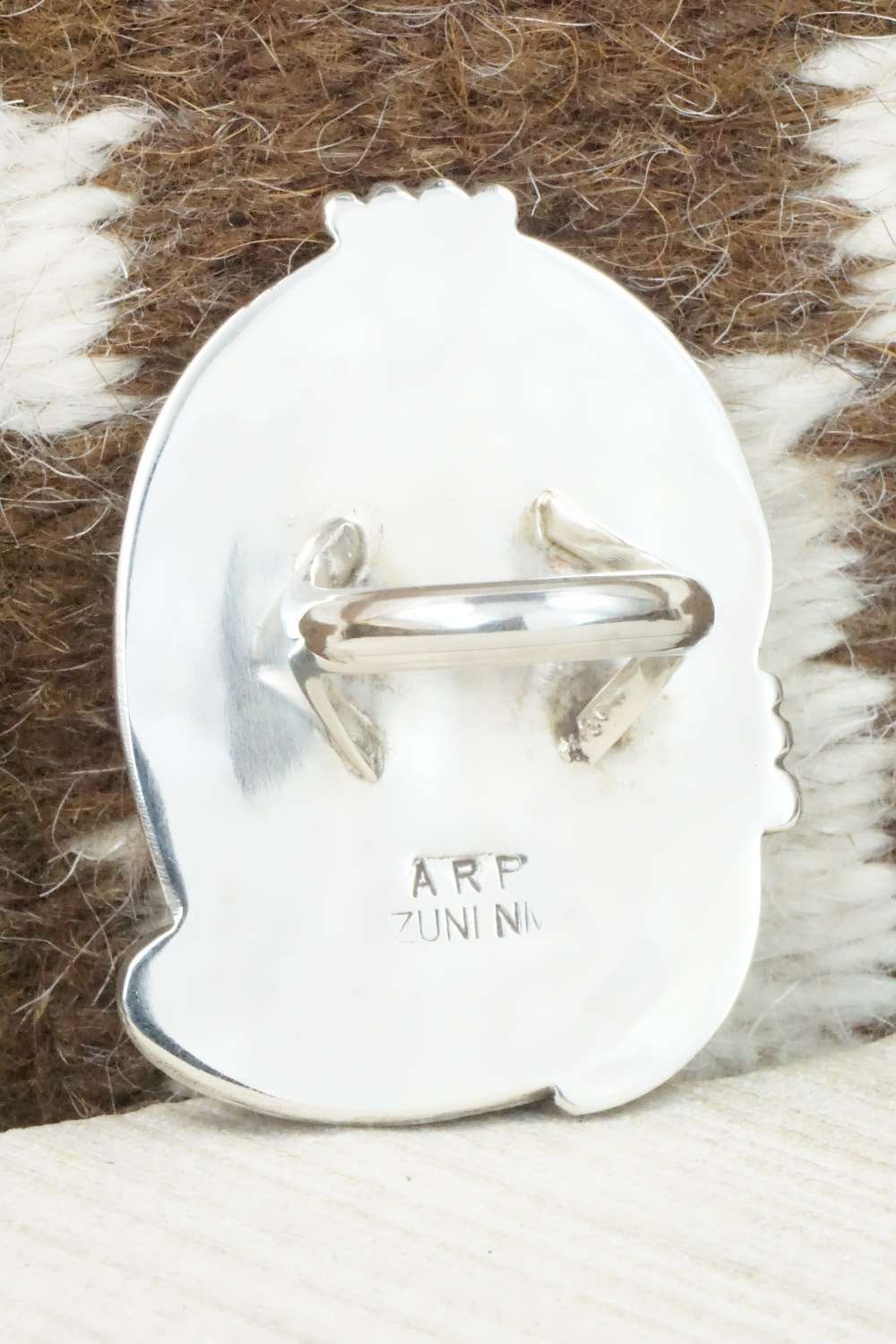 Multi Stone & Sterling Silver Ring - Augustine Pinto - Size 6.75