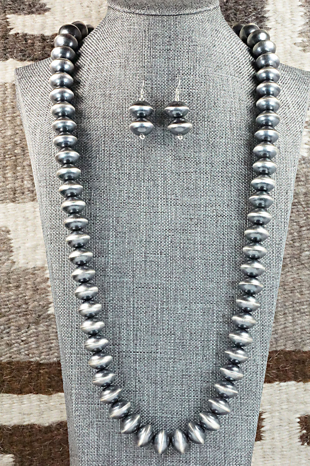 The Castle Valley Stamped Navajo Pearls, 25