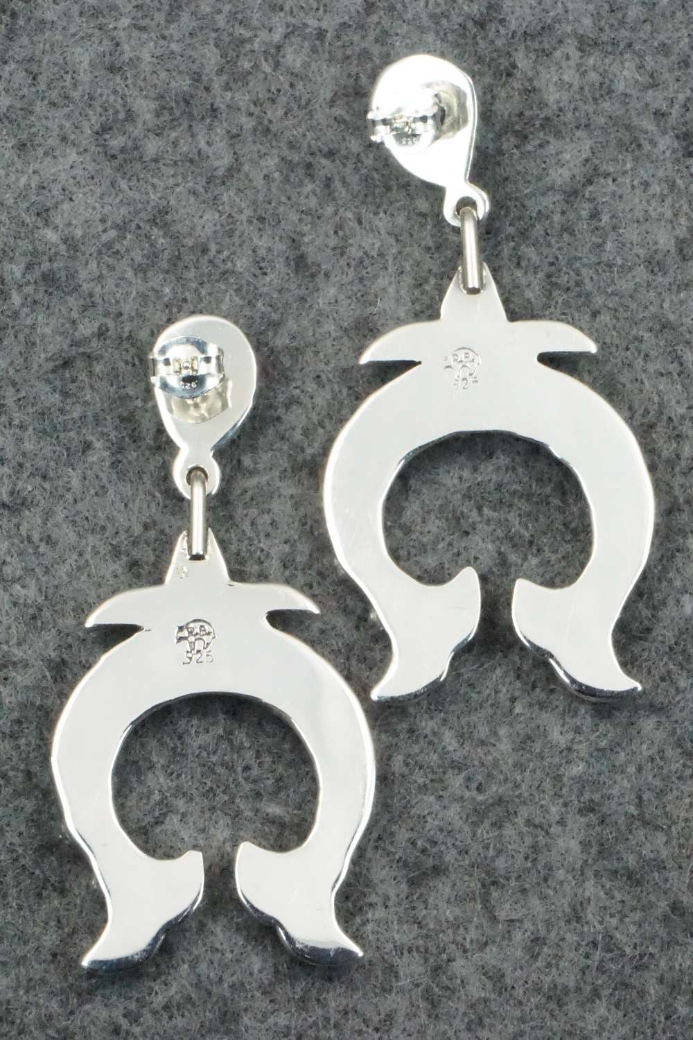 Turquoise & Sterling Silver Earrings - Annie Spencer