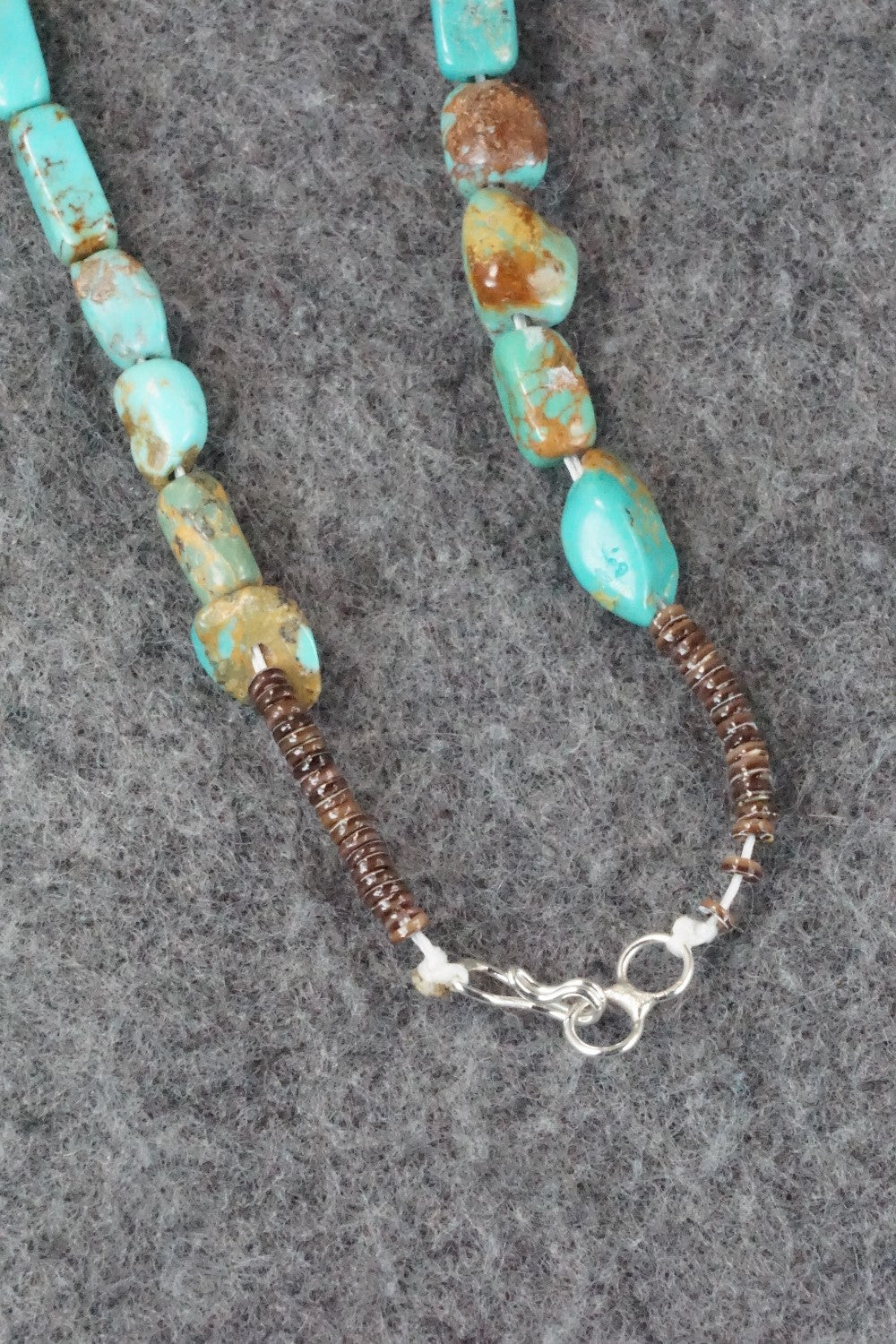 Turquoise & Shell Necklace - Ramona Bird
