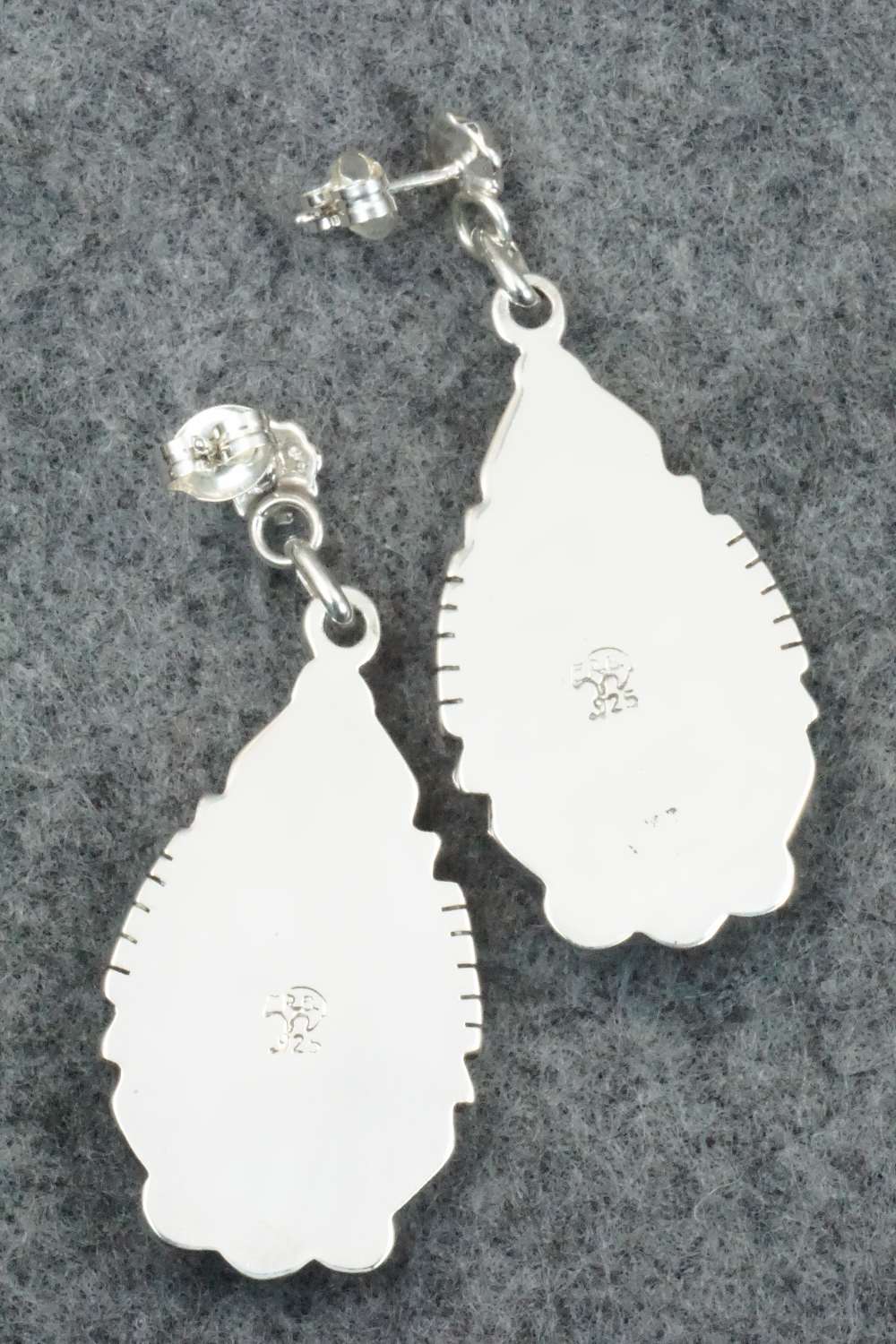 Turquoise & Sterling Silver Earrings - Annie Spencer