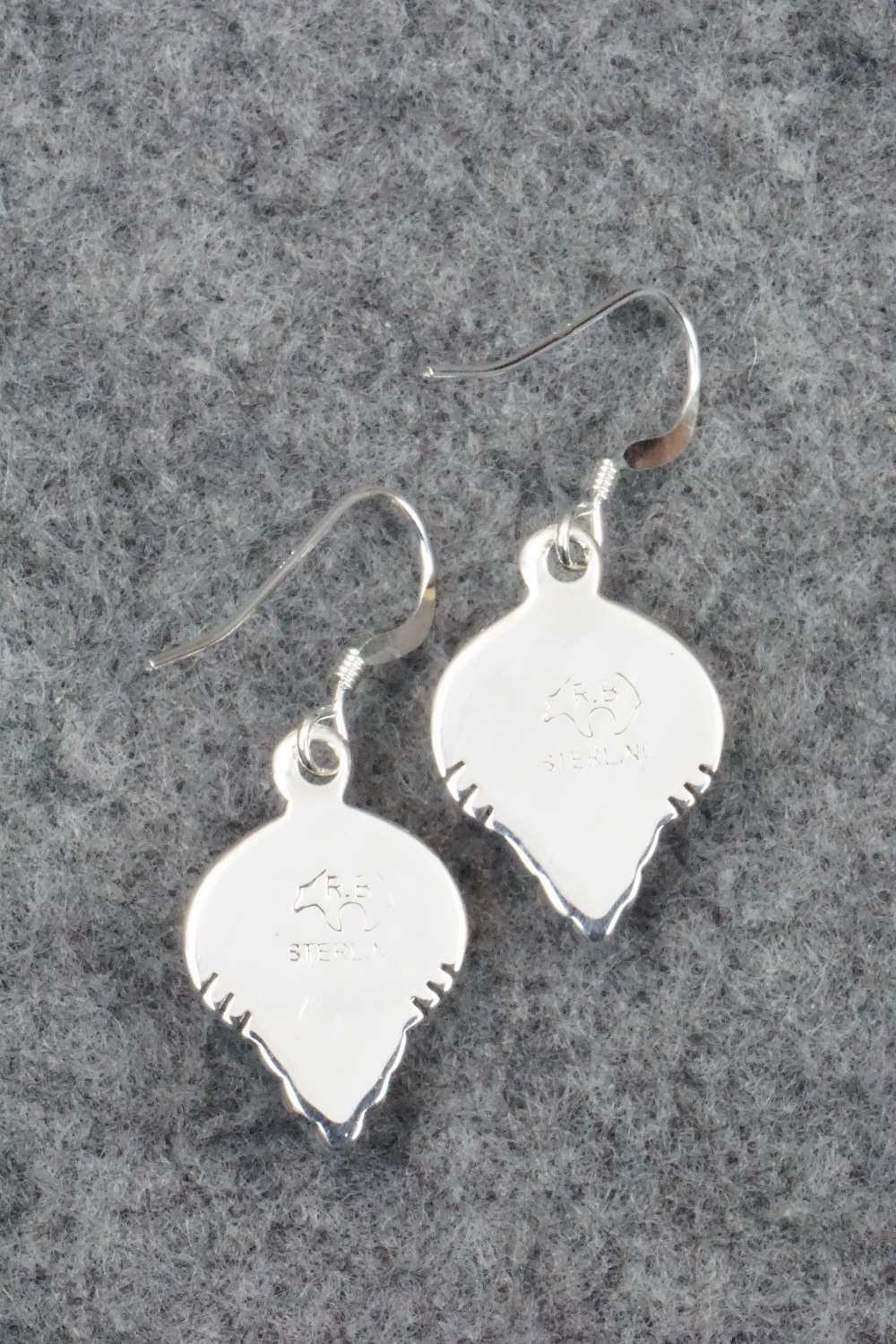 Turquoise & Sterling Silver Earrings - Sharon McCarthy
