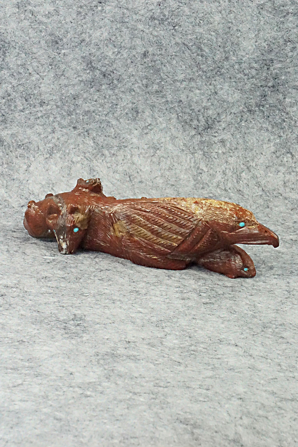 Multi Direction Zuni Fetish Carving - Lance Cheama