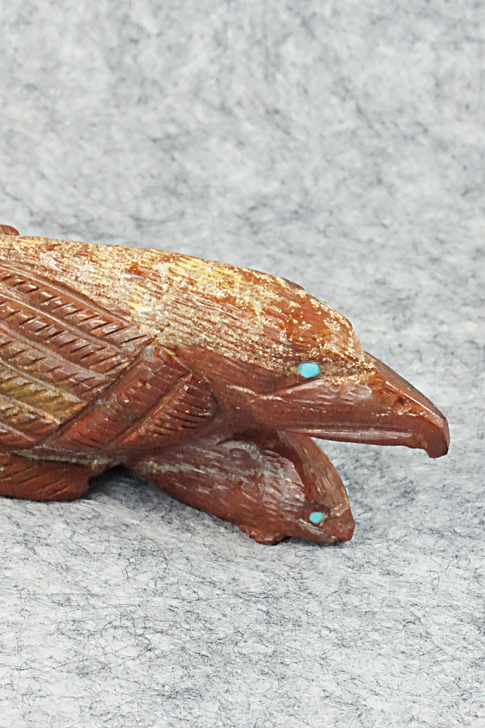 Multi Direction Zuni Fetish Carving - Lance Cheama