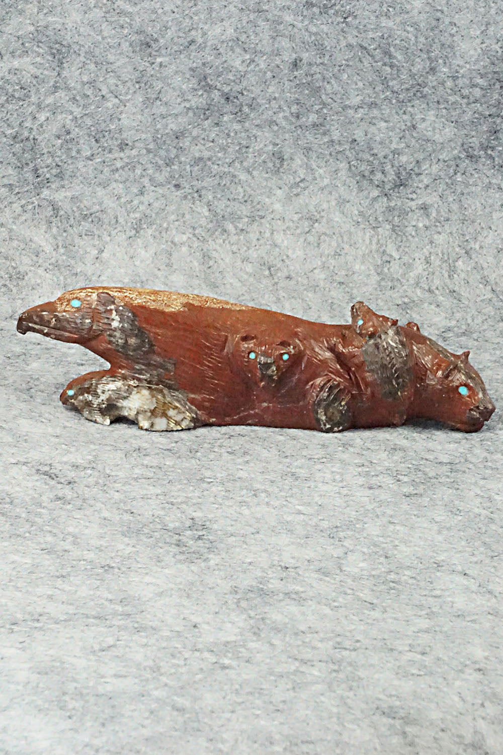Multi Direction Zuni Fetish Carving - Lance Cheama