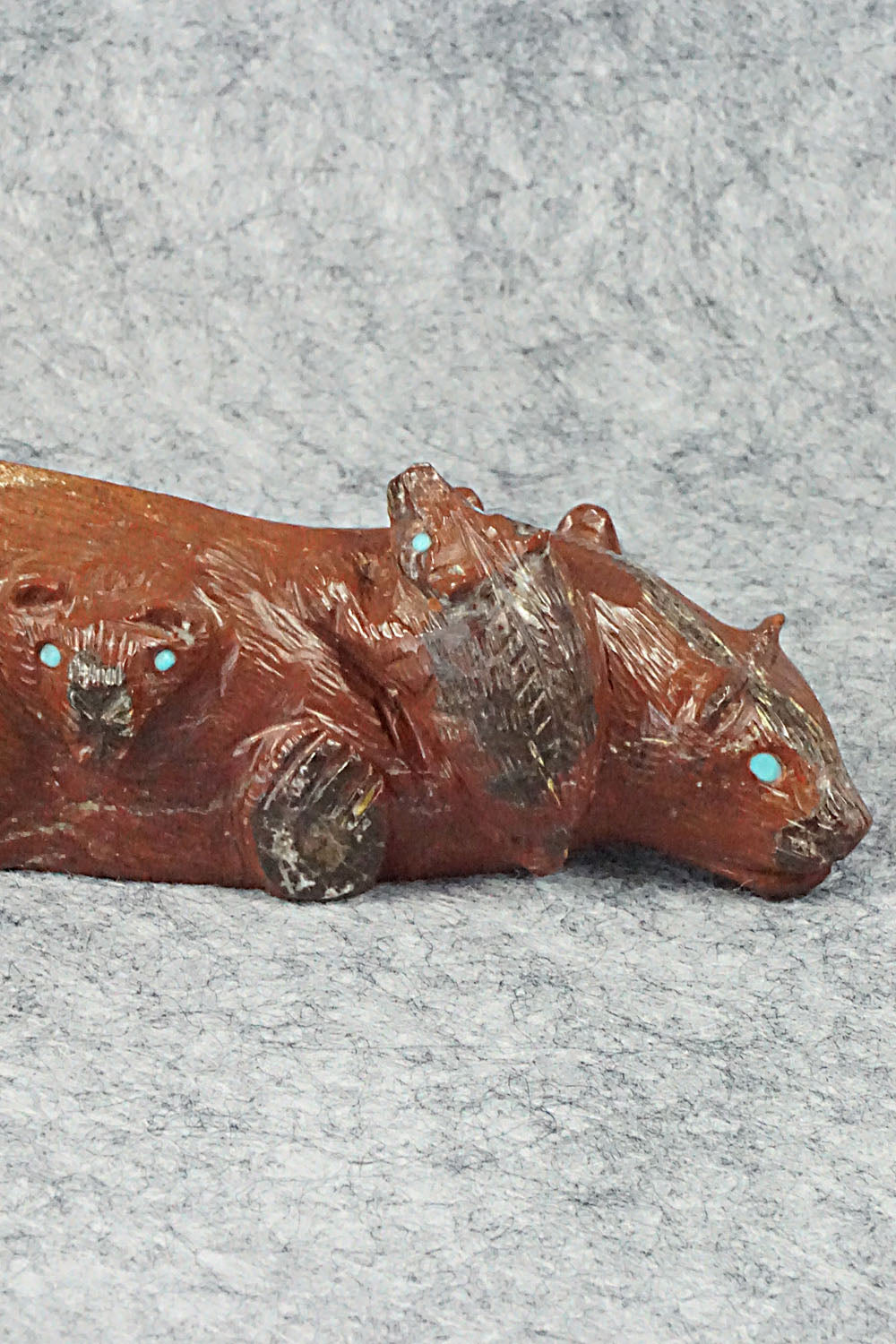 Multi Direction Zuni Fetish Carving - Lance Cheama