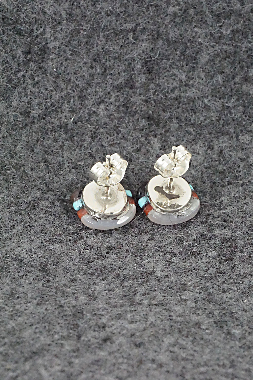 Multi Stone & Sterling Silver Earrings - Preston Walela