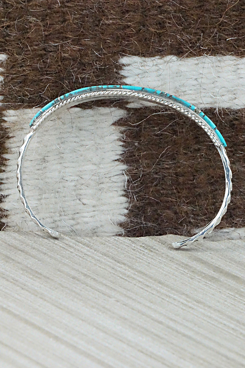 Turquoise & Sterling Silver Bracelet - Deirdre Luna