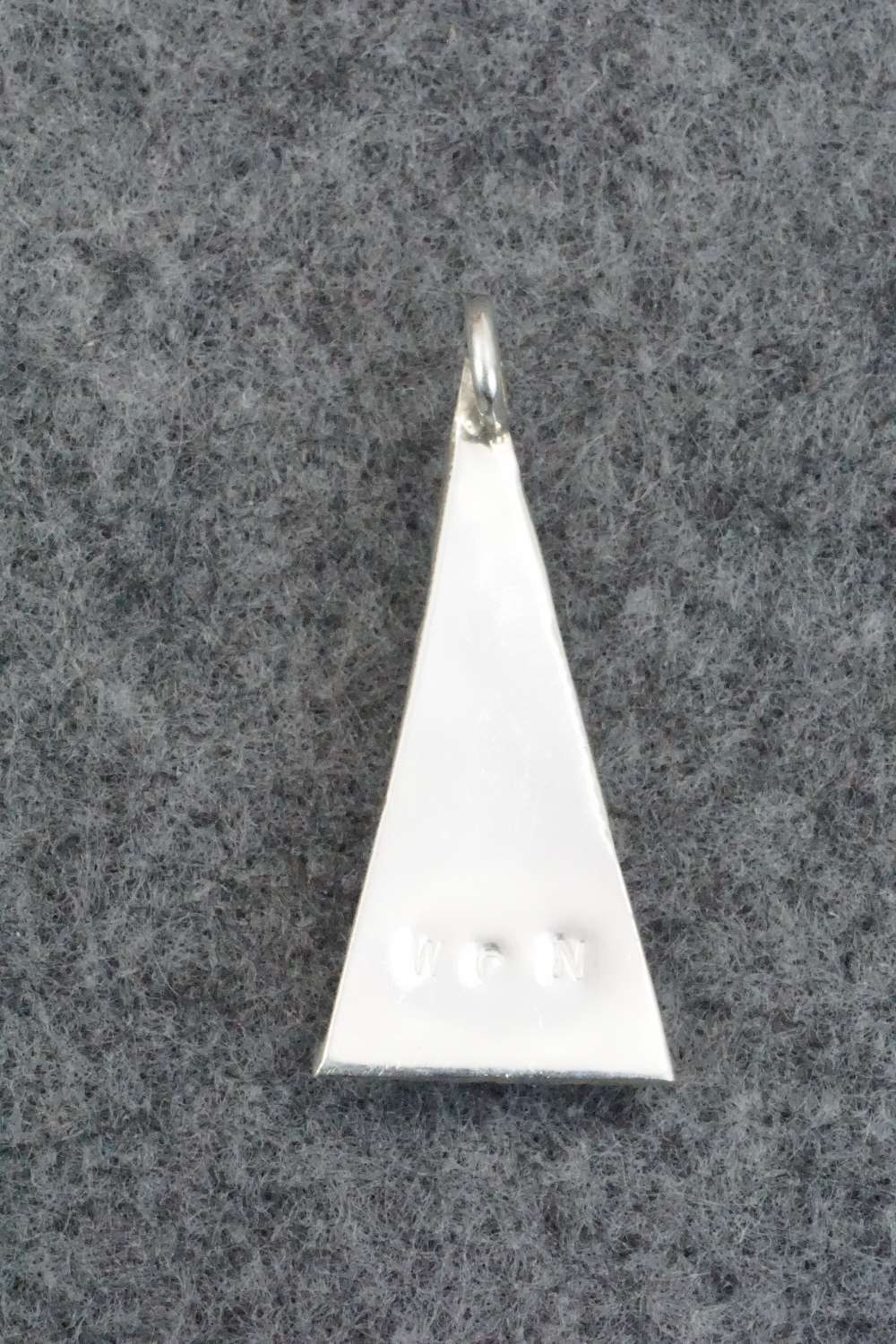 Multi Stone and Sterling Silver Inlay Pendant - Carol Niiha